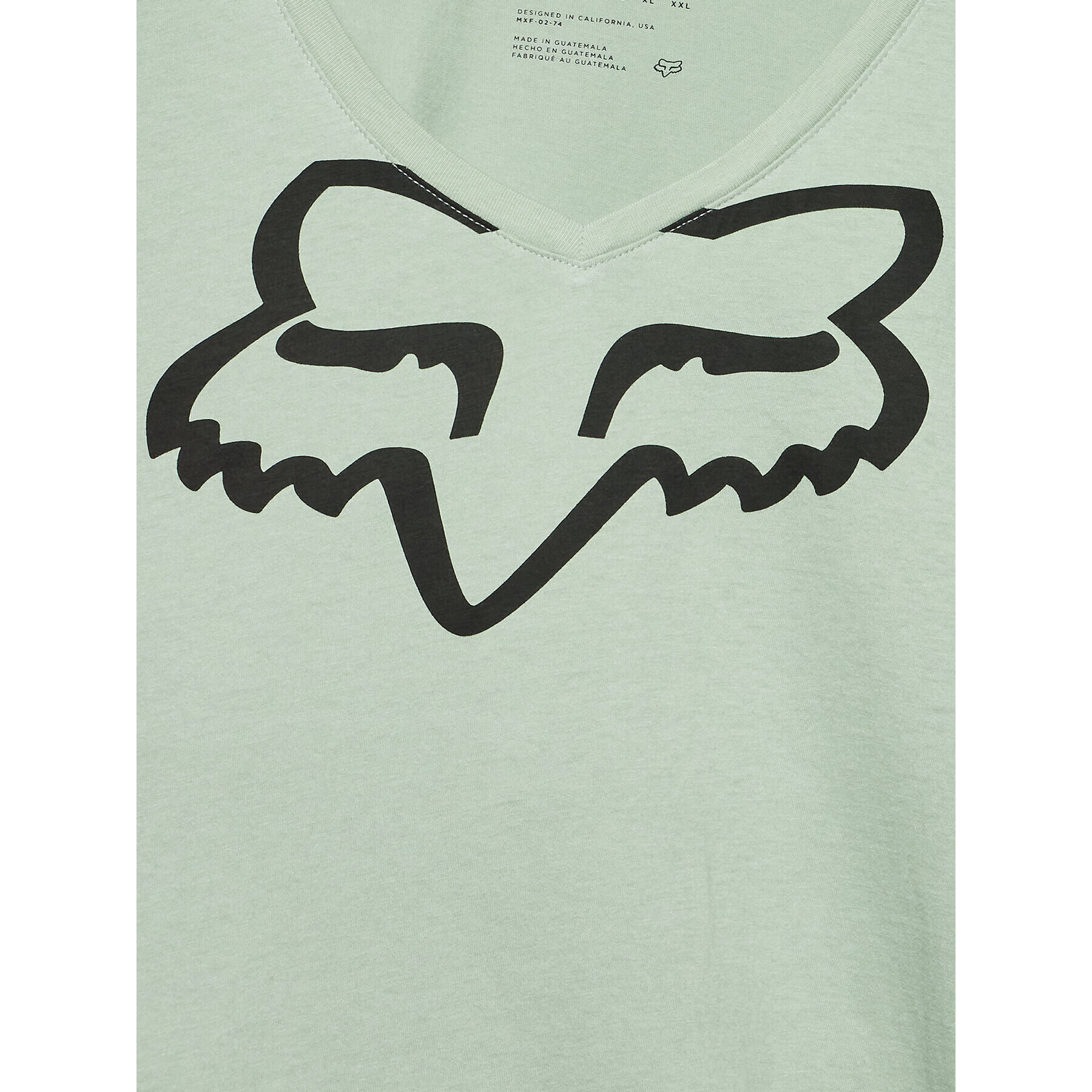 Fox Racing Тишърт Boundary 25718 Зелен Regular Fit - Pepit.bg