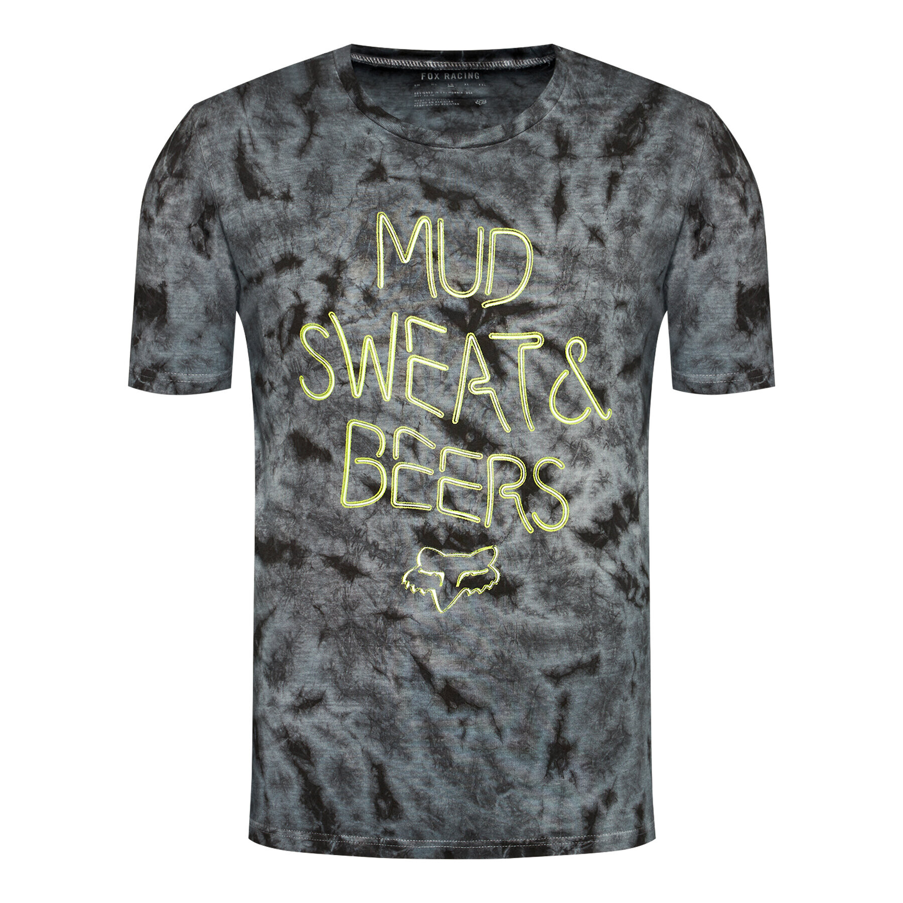 Fox Racing Тишърт Down N Dirty 26981 Сив Regular Fit - Pepit.bg
