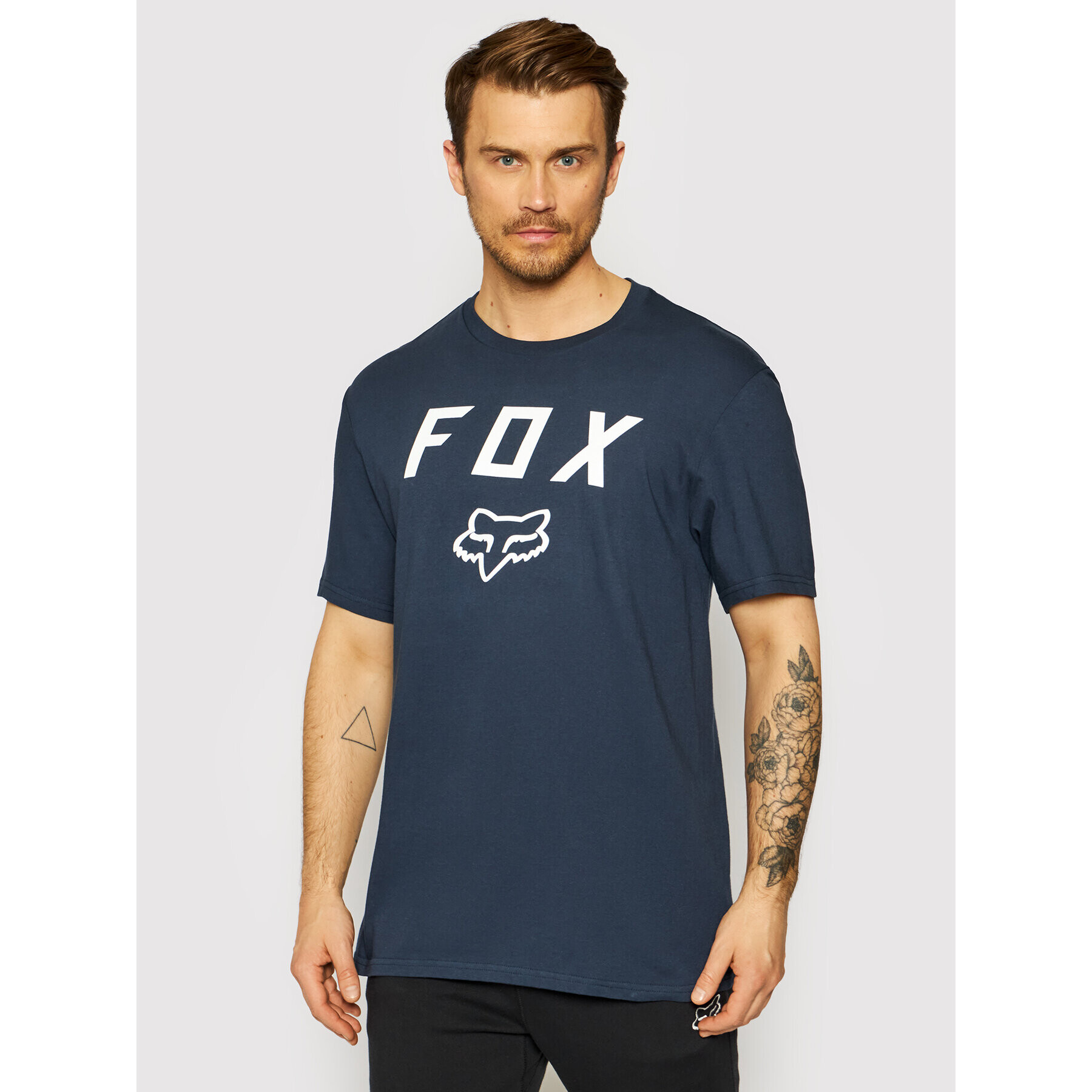 Fox Racing Тишърт Legacy Moth 24578 Тъмносин Regular Fit - Pepit.bg