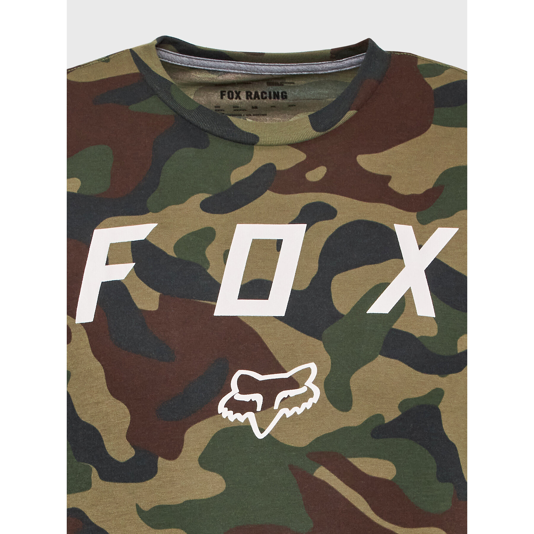 Fox Racing Тишърт VZNS 031 Зелен Standard Fit - Pepit.bg