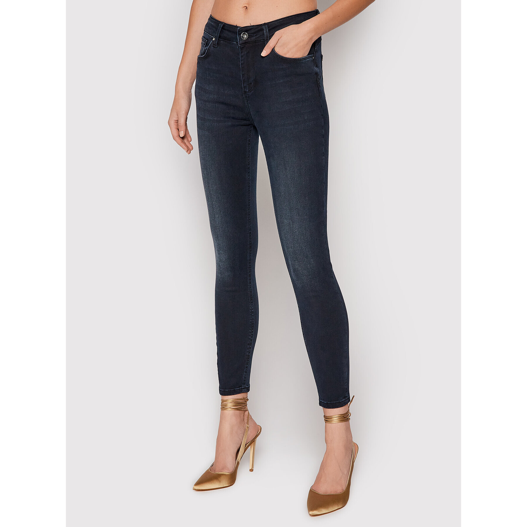 Fracomina Дънки FP21WV8003D40801 Тъмносин Slim Fit - Pepit.bg