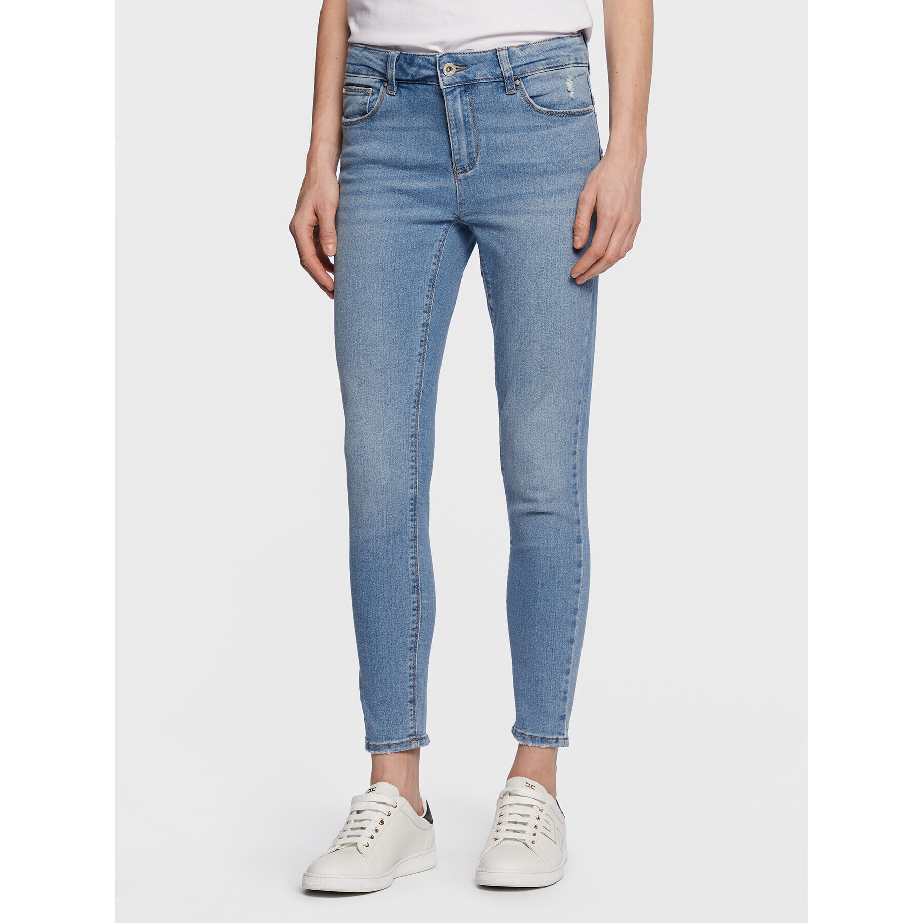 Fracomina Дънки FP23SV8000D40703 Син Skinny Fit - Pepit.bg