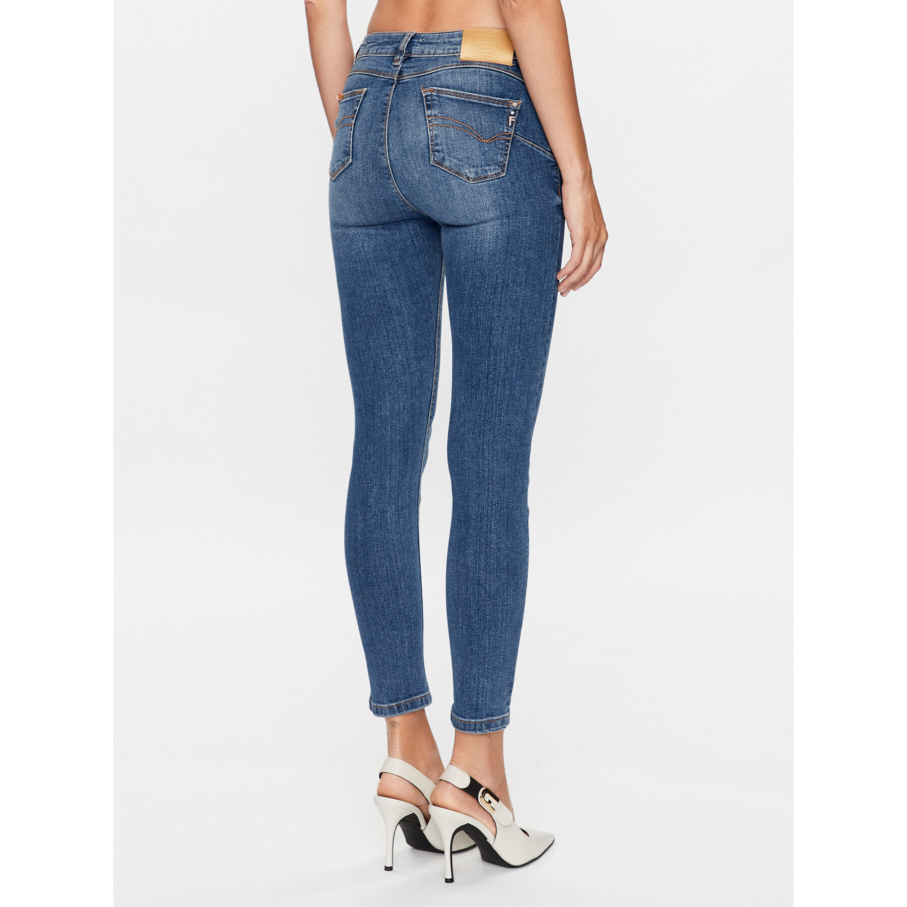 Fracomina Дънки FP23WV8000D40102 Син Skinny Fit - Pepit.bg