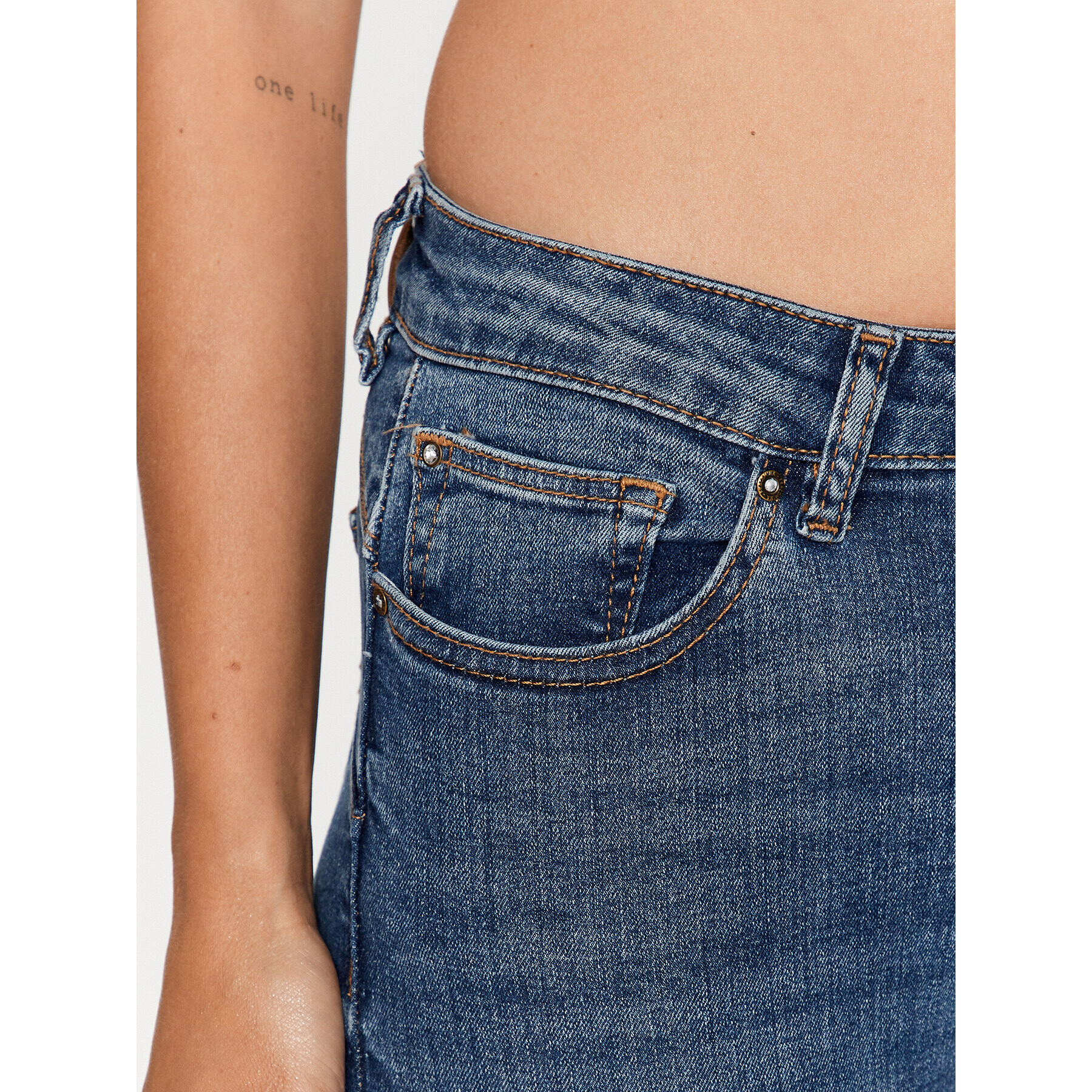 Fracomina Дънки FP23WV8000D40102 Син Skinny Fit - Pepit.bg
