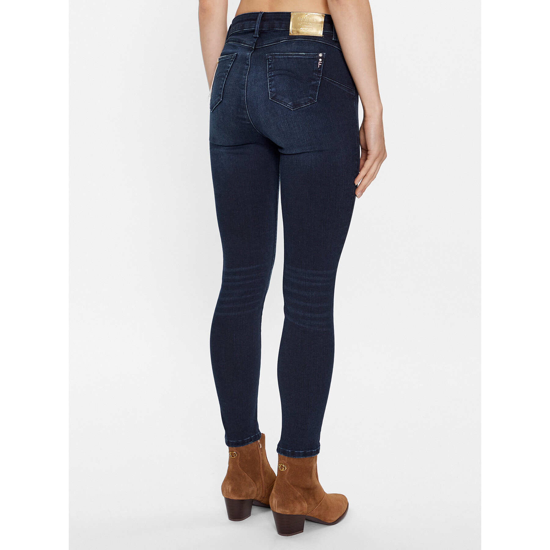 Fracomina Дънки FP23WV8000D40802 Тъмносин Slim Fit - Pepit.bg