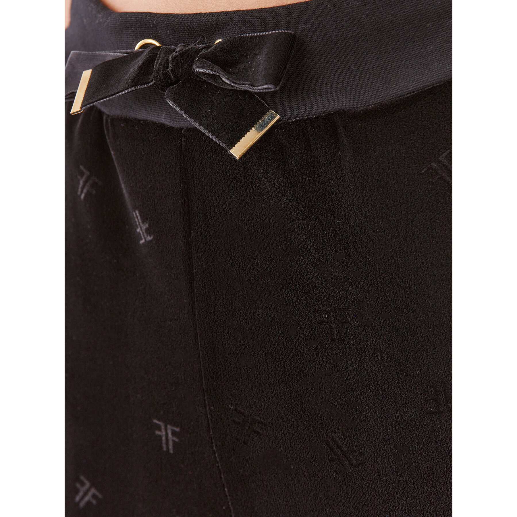 Fracomina Долнище анцуг FR23WVA016F44101 Черен Relaxed Fit - Pepit.bg