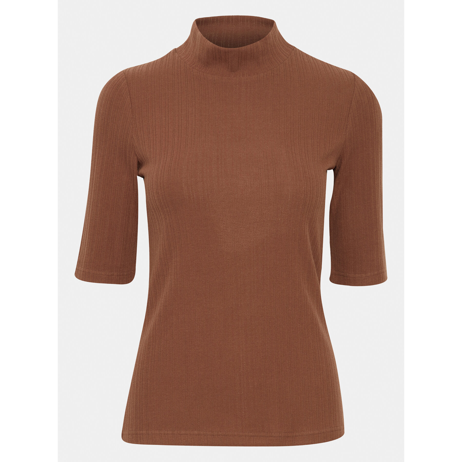 Fransa Блуза 20612503 Кафяв Regular Fit - Pepit.bg