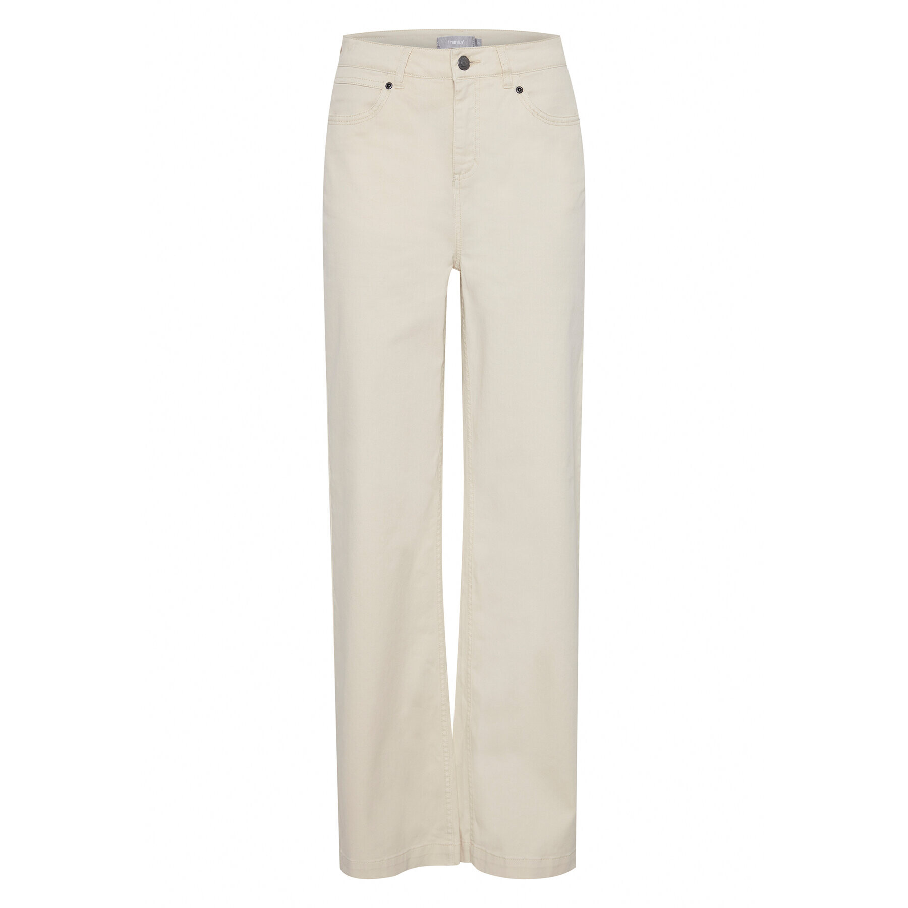 Fransa Дънки 20611759 Екрю Relaxed Fit - Pepit.bg