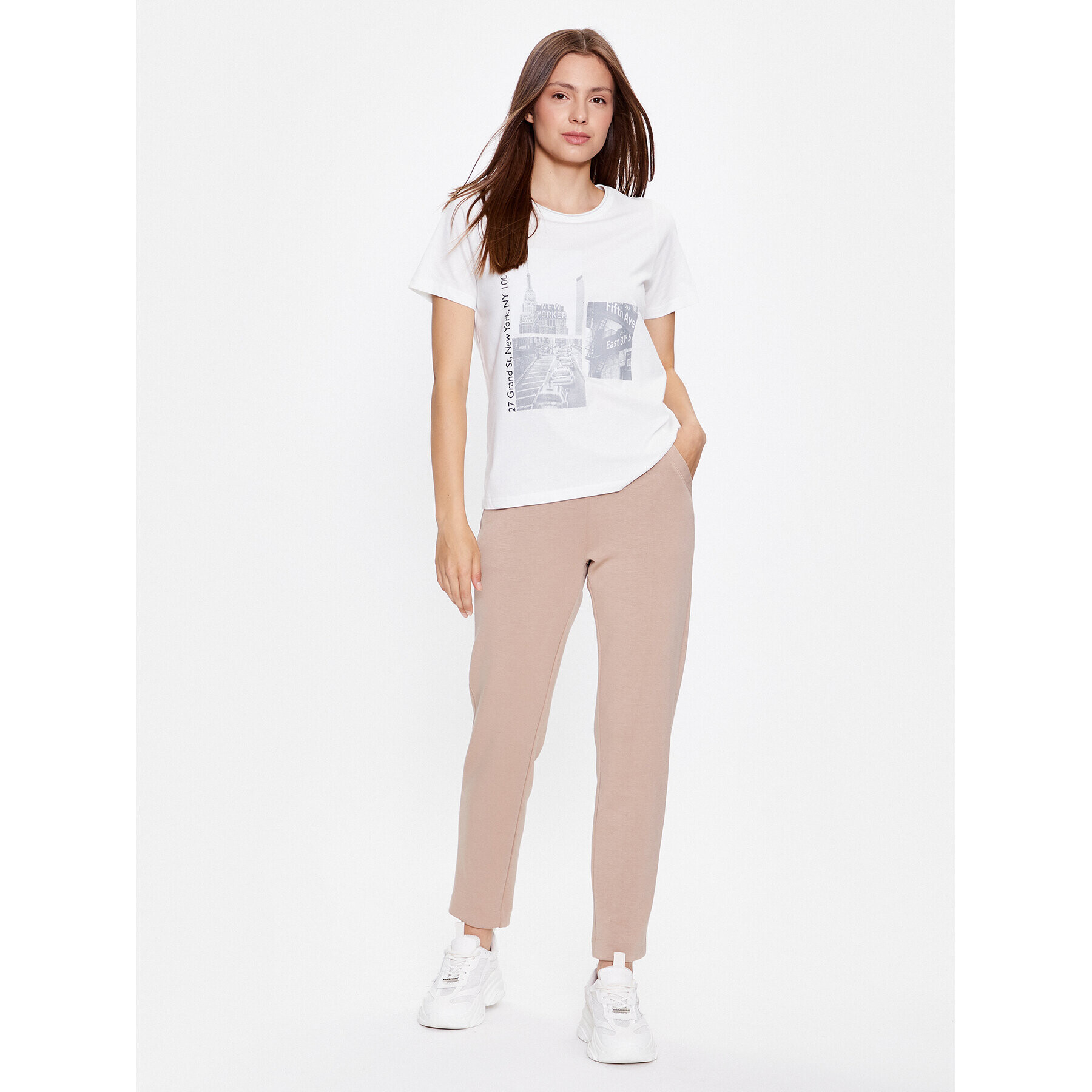 Fransa Долнище анцуг 20611723 Бежов Regular Fit - Pepit.bg