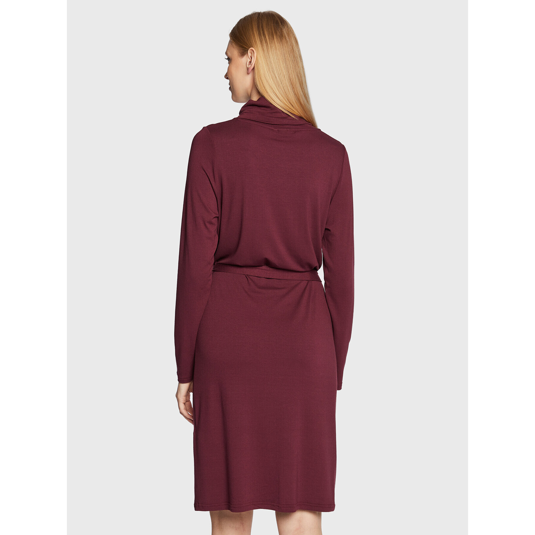 Fransa Ежедневна рокля Frann 20611250 Бордо Regular Fit - Pepit.bg