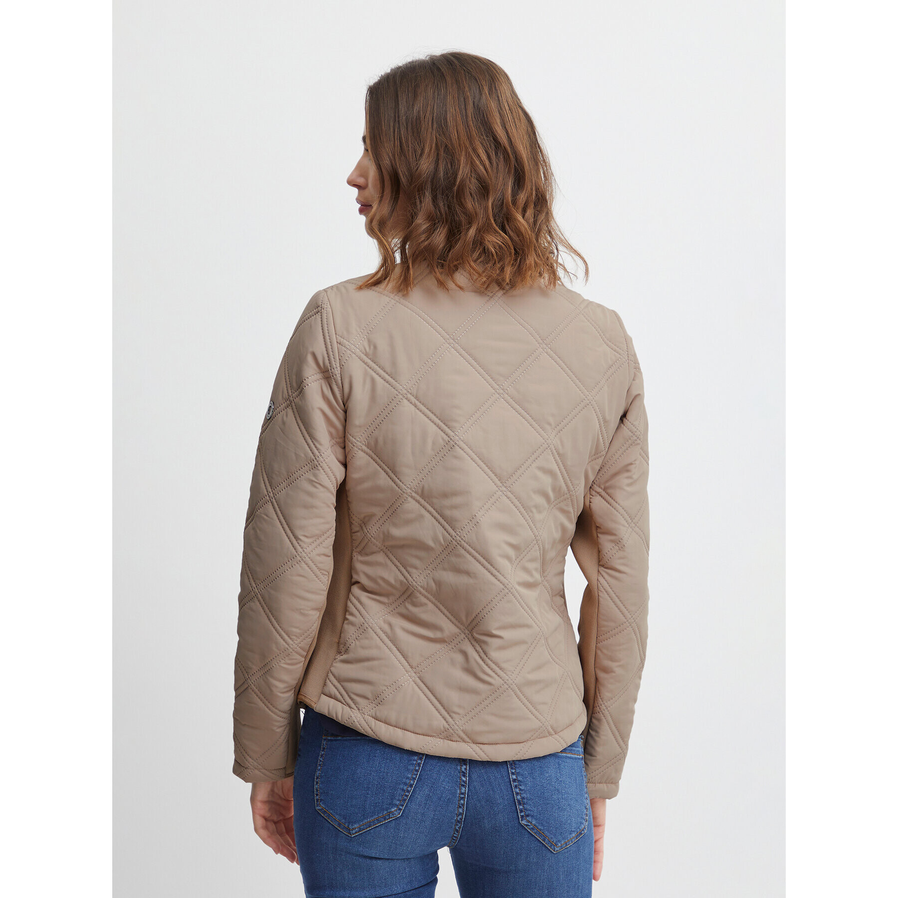 Fransa Преходно яке 20611643 Бежов Regular Fit - Pepit.bg