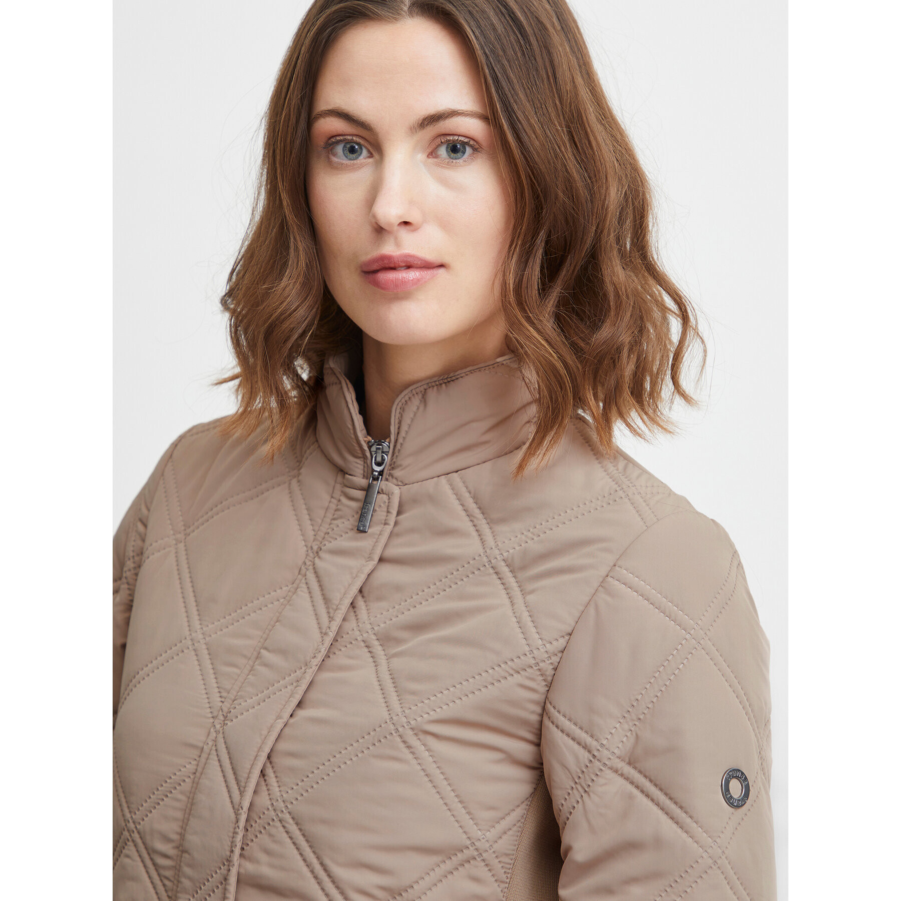 Fransa Преходно яке 20611643 Бежов Regular Fit - Pepit.bg
