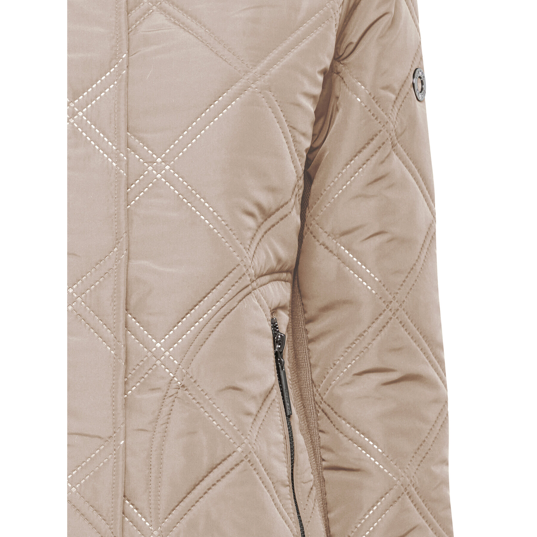 Fransa Преходно яке 20611643 Бежов Regular Fit - Pepit.bg