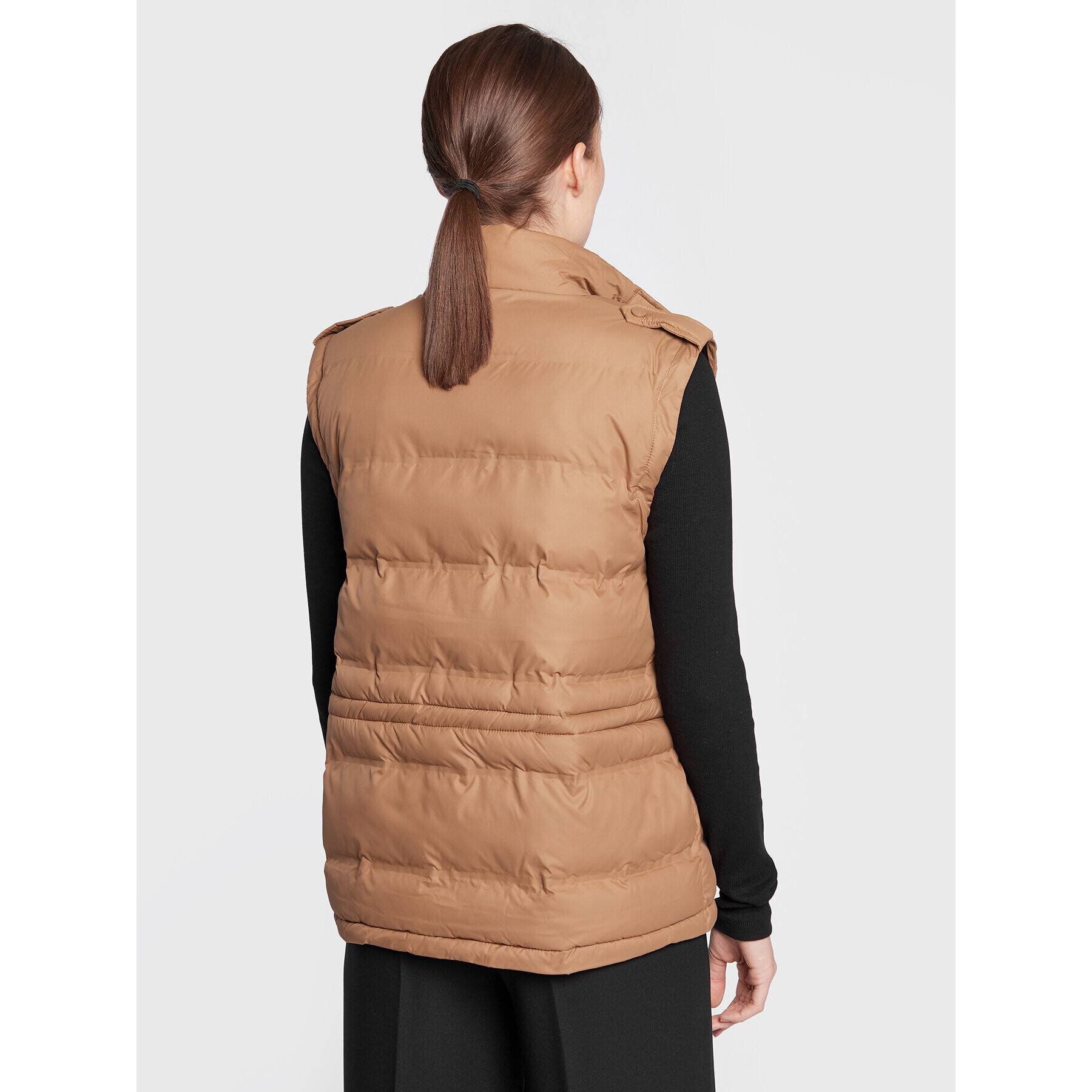Fransa Пухено яке Fabia 20610785 Кафяв Regular Fit - Pepit.bg