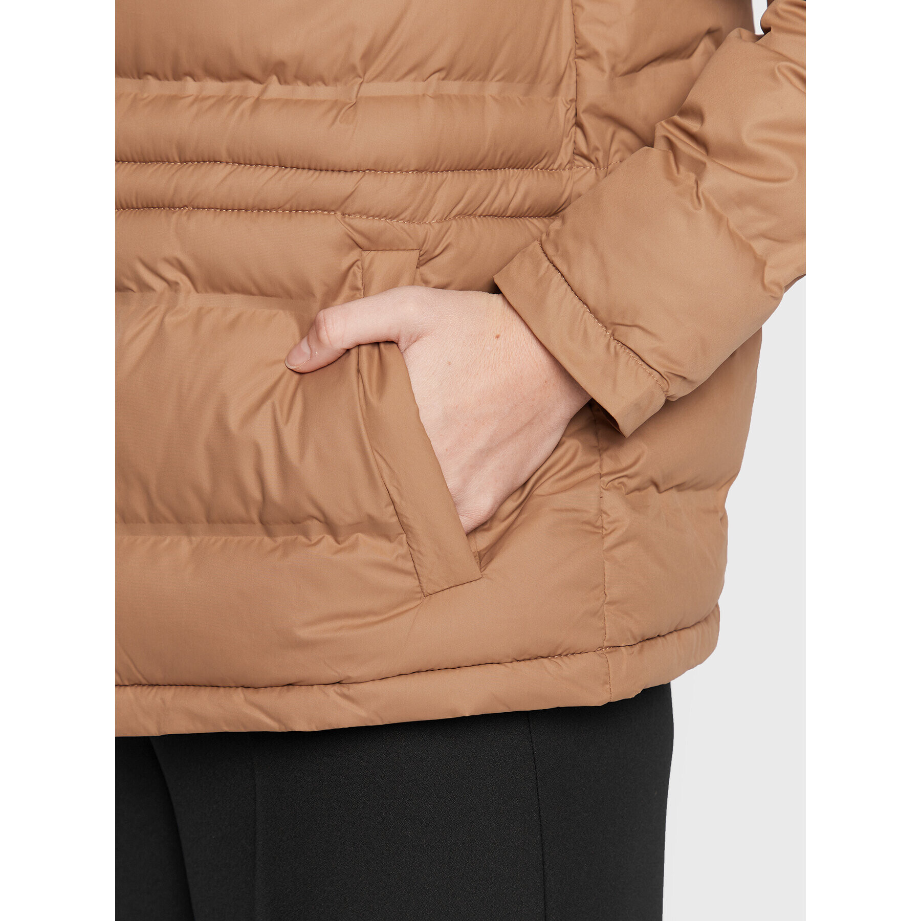 Fransa Пухено яке Fabia 20610785 Кафяв Regular Fit - Pepit.bg