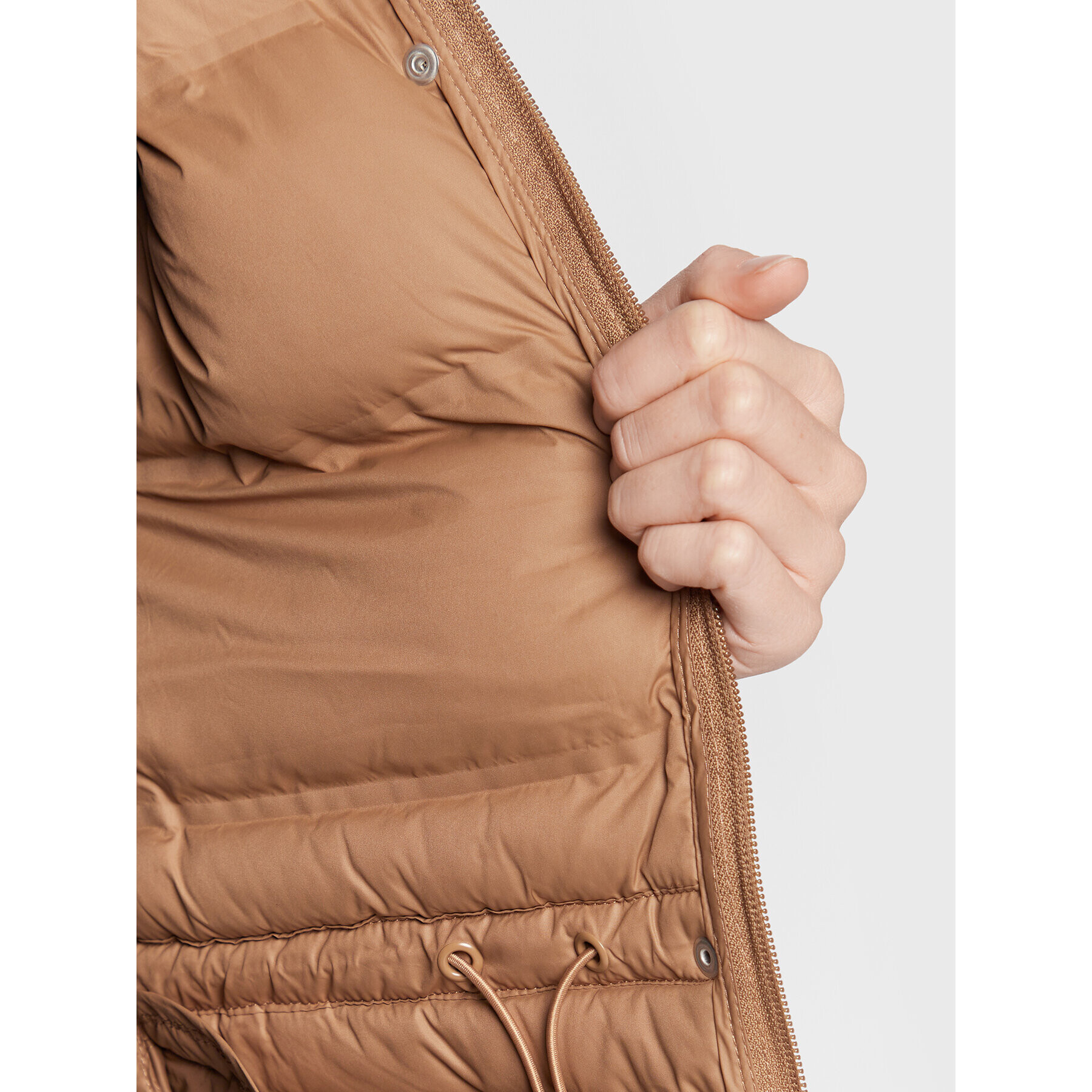 Fransa Пухено яке Fabia 20610785 Кафяв Regular Fit - Pepit.bg