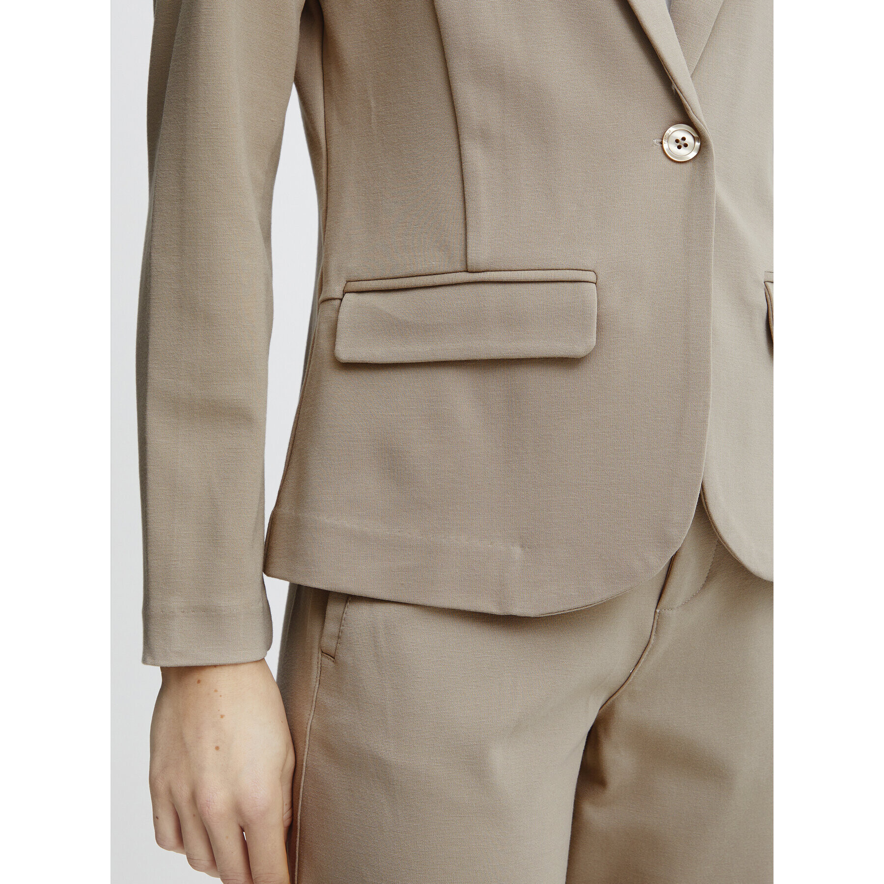 Fransa Сако 20611867 Бежов Regular Fit - Pepit.bg