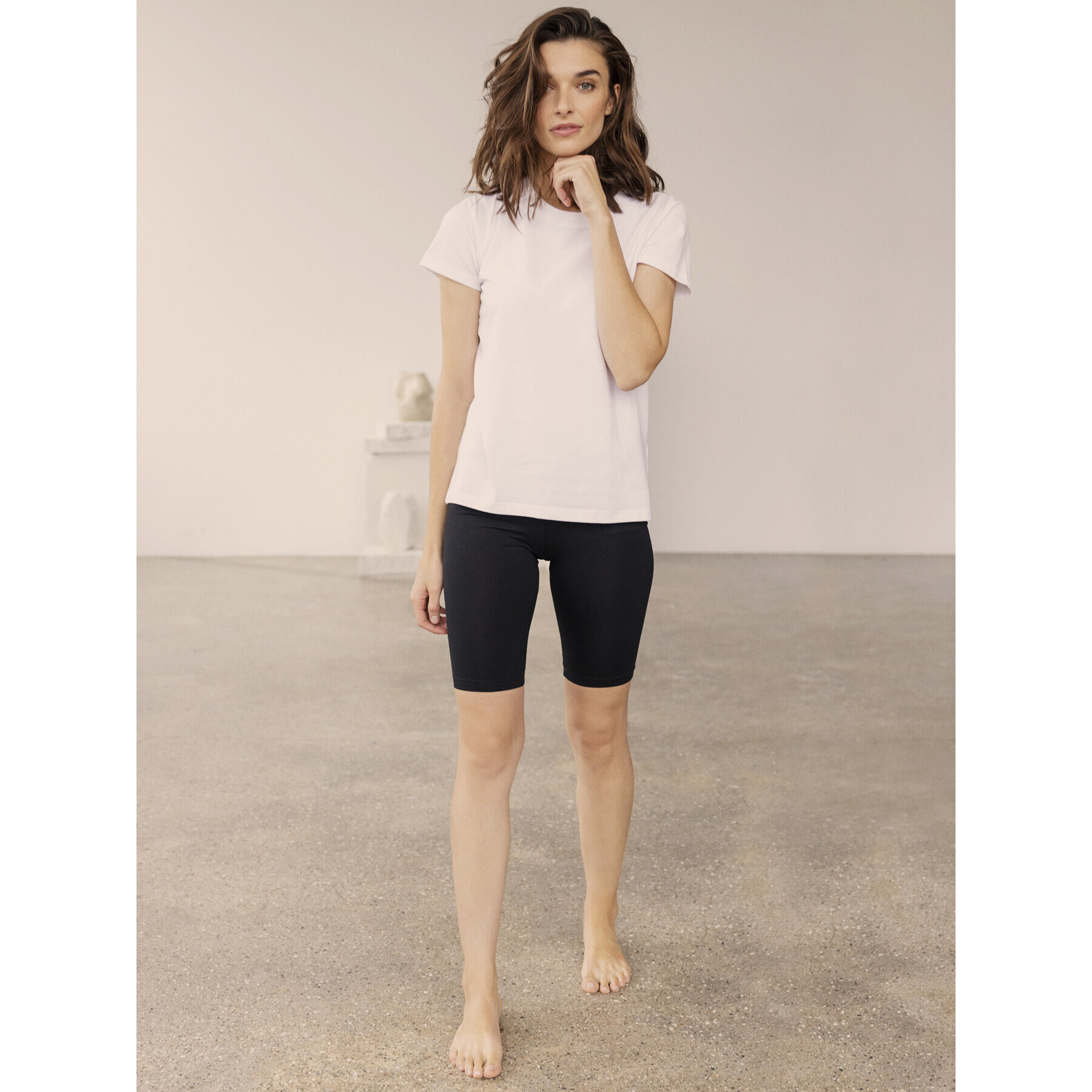 Fransa Спортни шорти 20601023 Черен Slim Fit - Pepit.bg