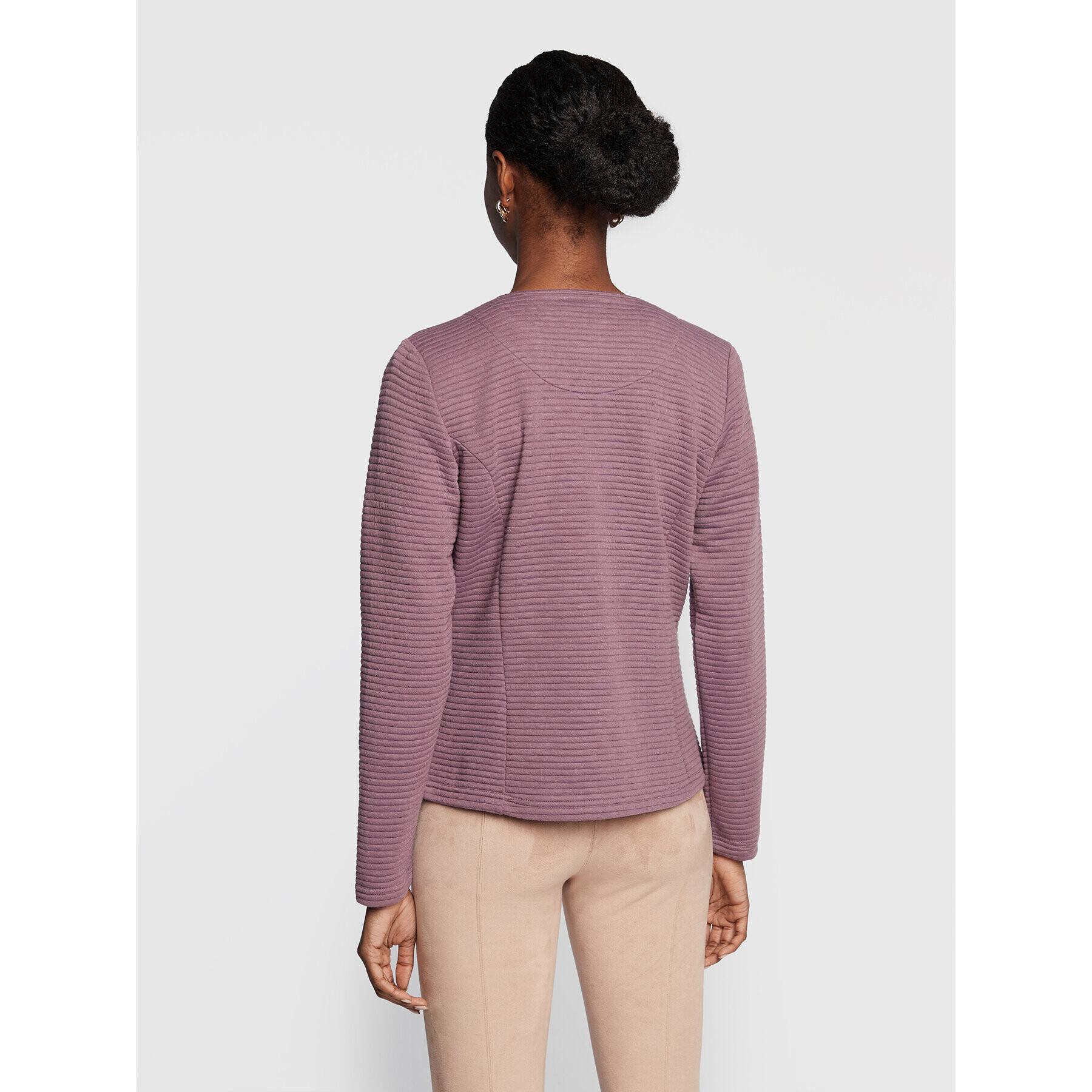 Fransa Суитшърт Cardi 20610999 Виолетов Regular Fit - Pepit.bg
