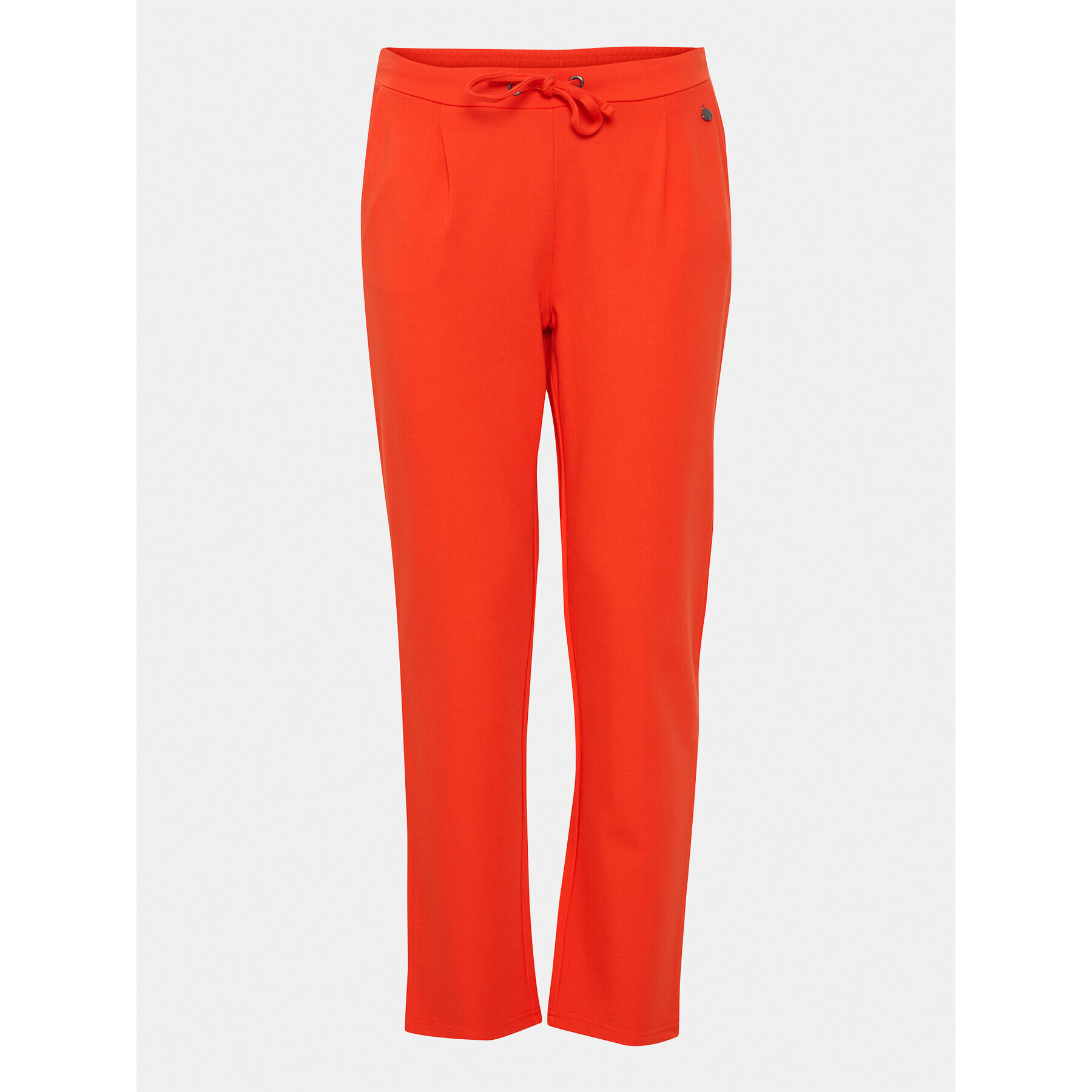 Fransa Текстилни панталони 20605622 Червен Regular Fit - Pepit.bg