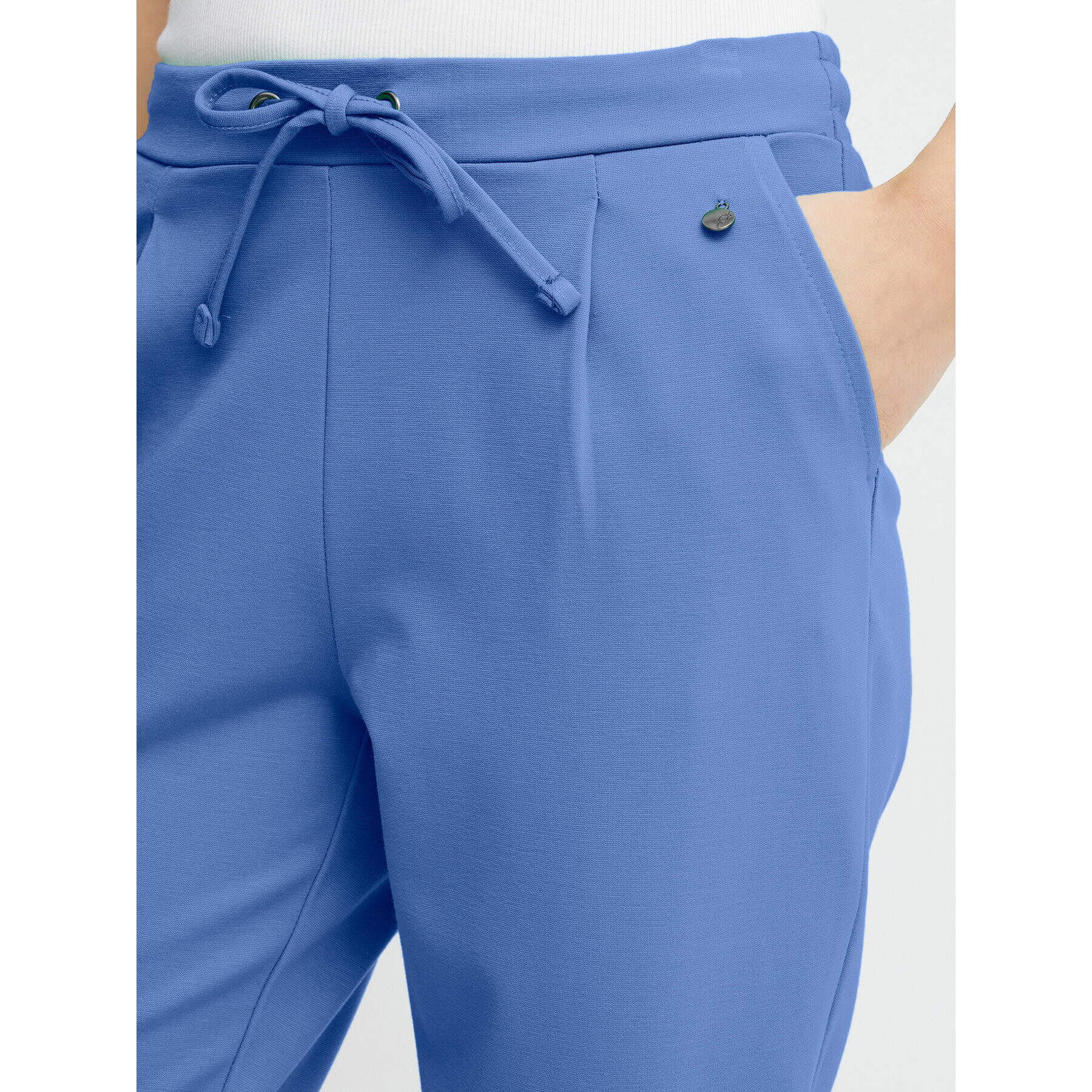 Fransa Текстилни панталони 20605622 Син Regular Fit - Pepit.bg