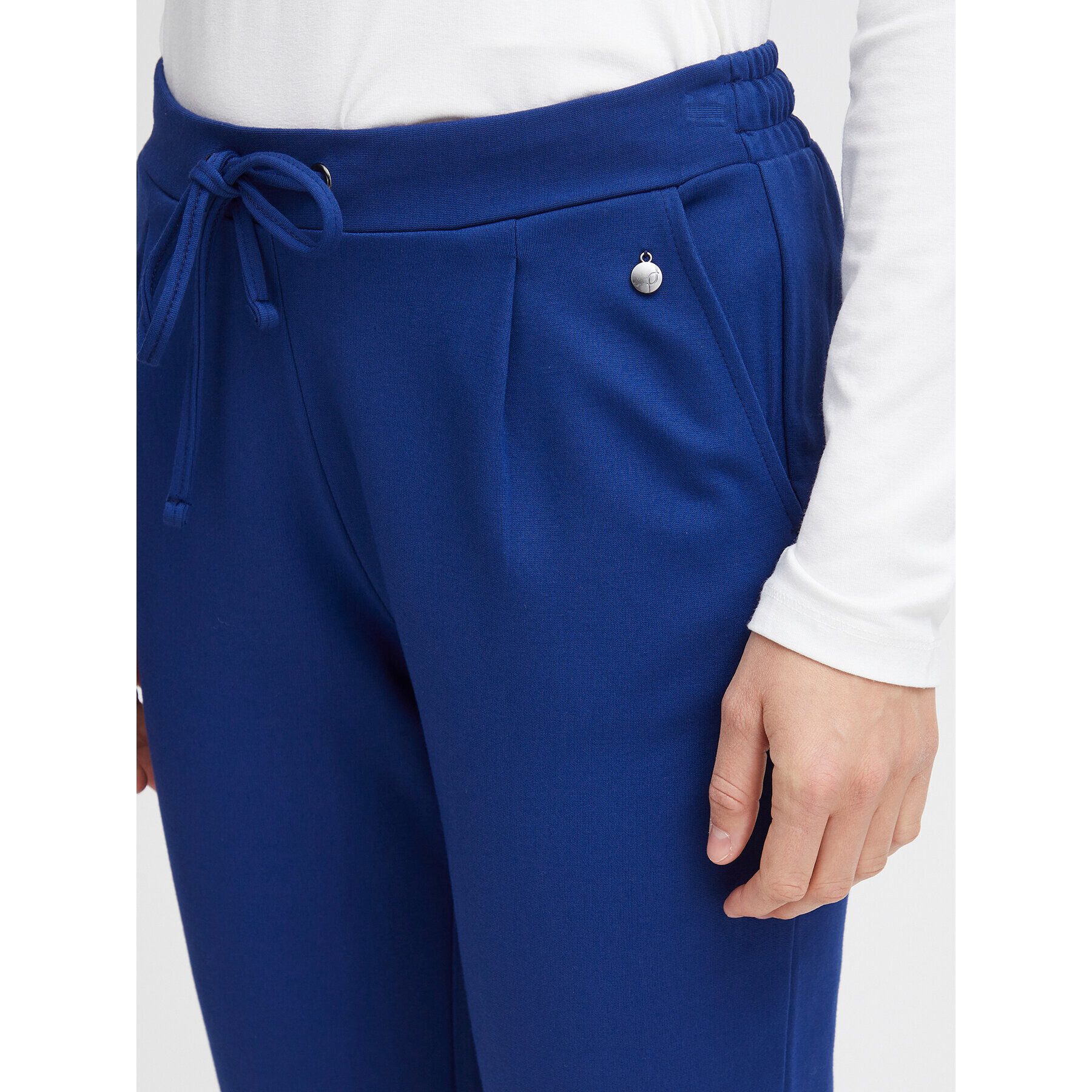 Fransa Текстилни панталони 20605622 Син Regular Fit - Pepit.bg