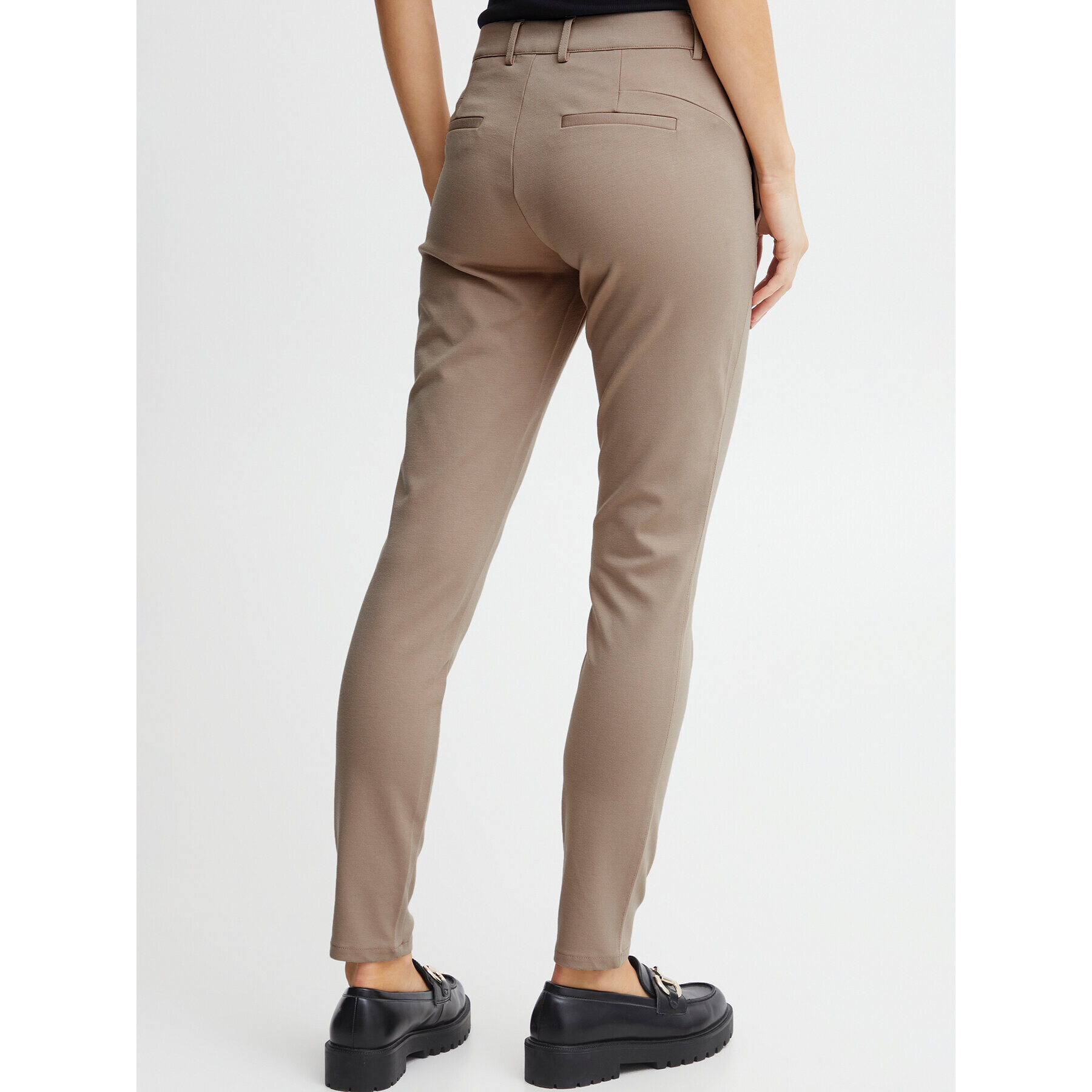 Fransa Текстилни панталони 20610830 Бежов Regular Fit - Pepit.bg