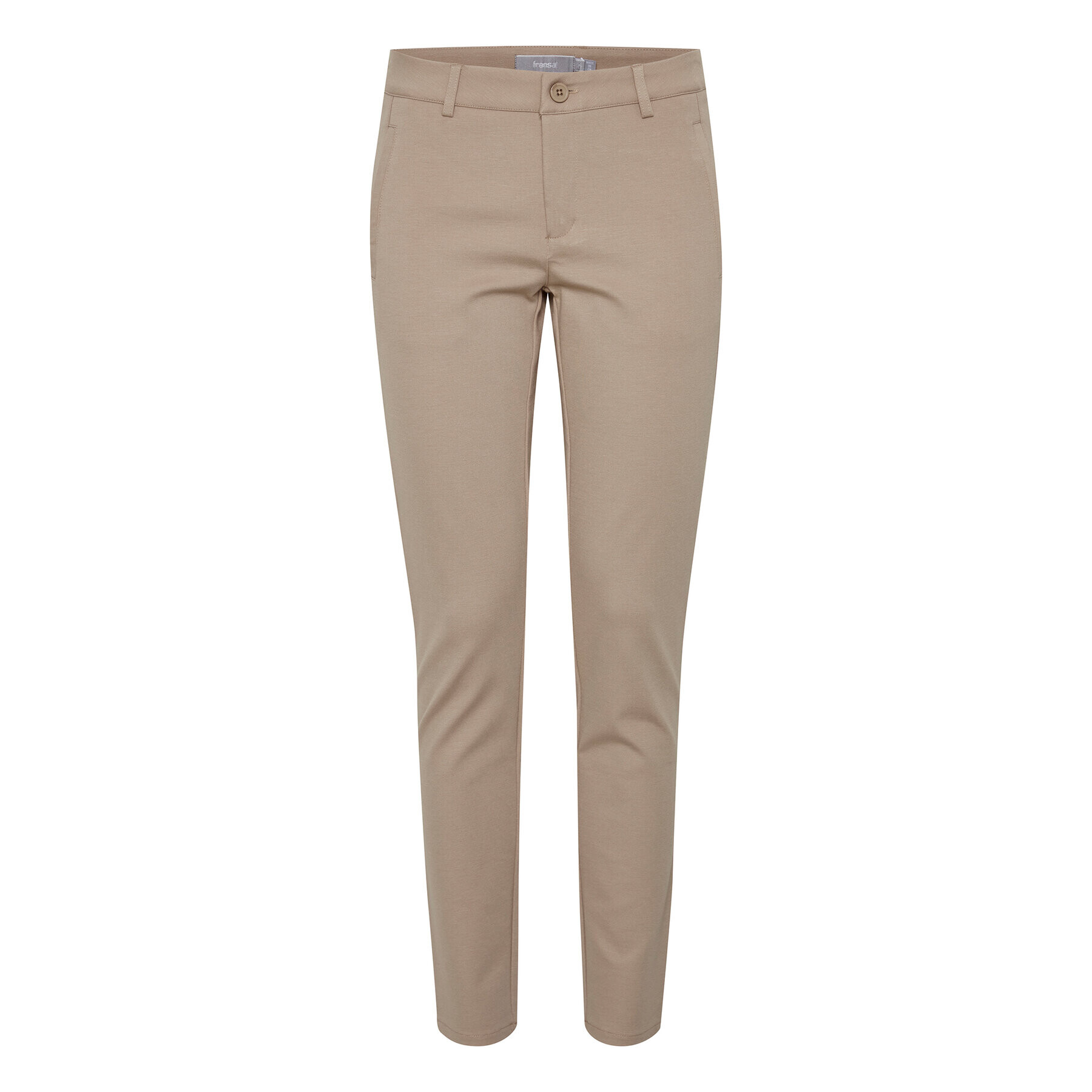 Fransa Текстилни панталони 20610830 Бежов Regular Fit - Pepit.bg