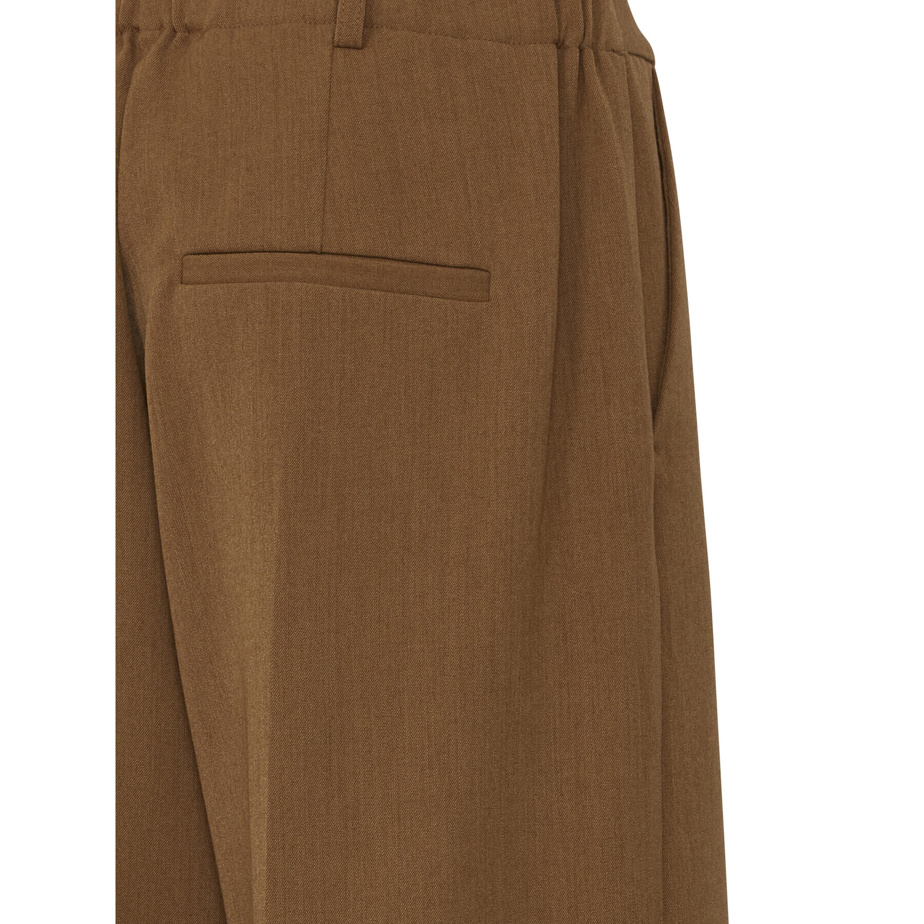 Fransa Текстилни панталони 20611709 Кафяв Regular Fit - Pepit.bg