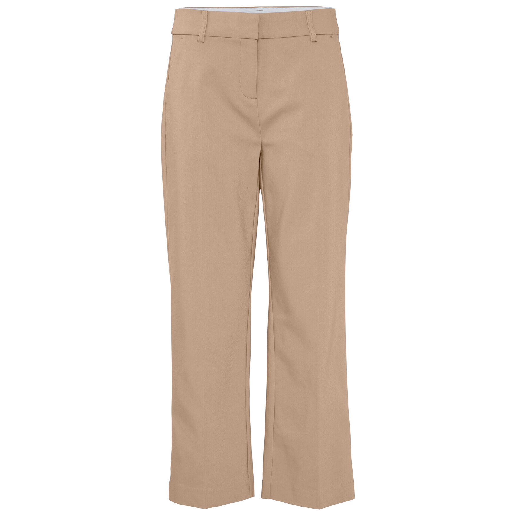 Fransa Текстилни панталони 20611919 Бежов Regular Fit - Pepit.bg