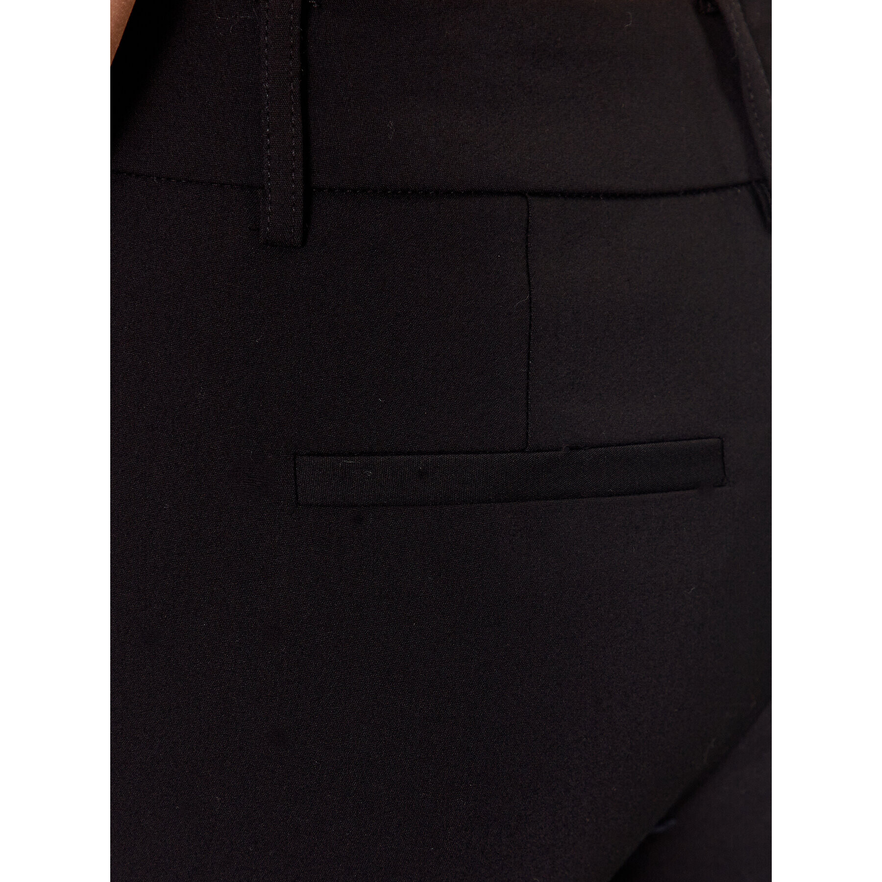 Fransa Текстилни панталони 20611919 Черен Slim Fit - Pepit.bg