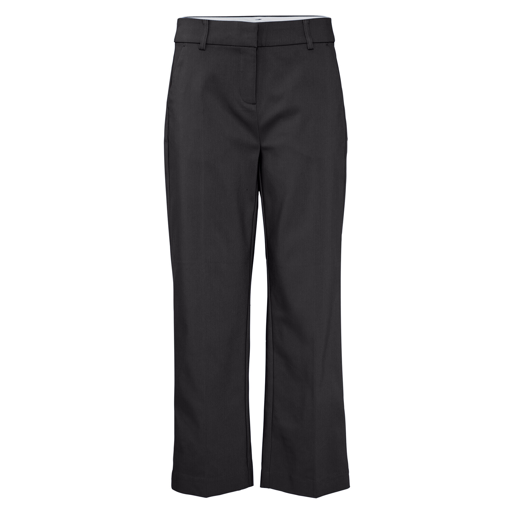 Fransa Текстилни панталони 20611919 Черен Slim Fit - Pepit.bg