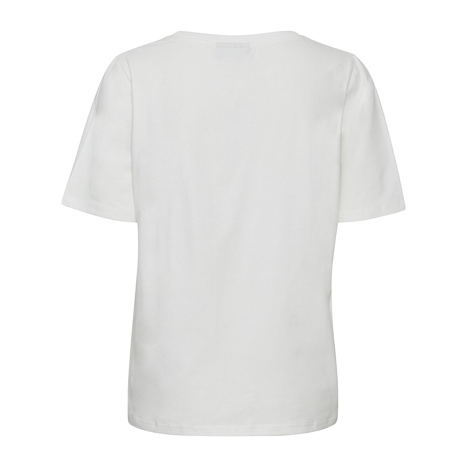Fransa Тишърт 20611861 Бял Regular Fit - Pepit.bg
