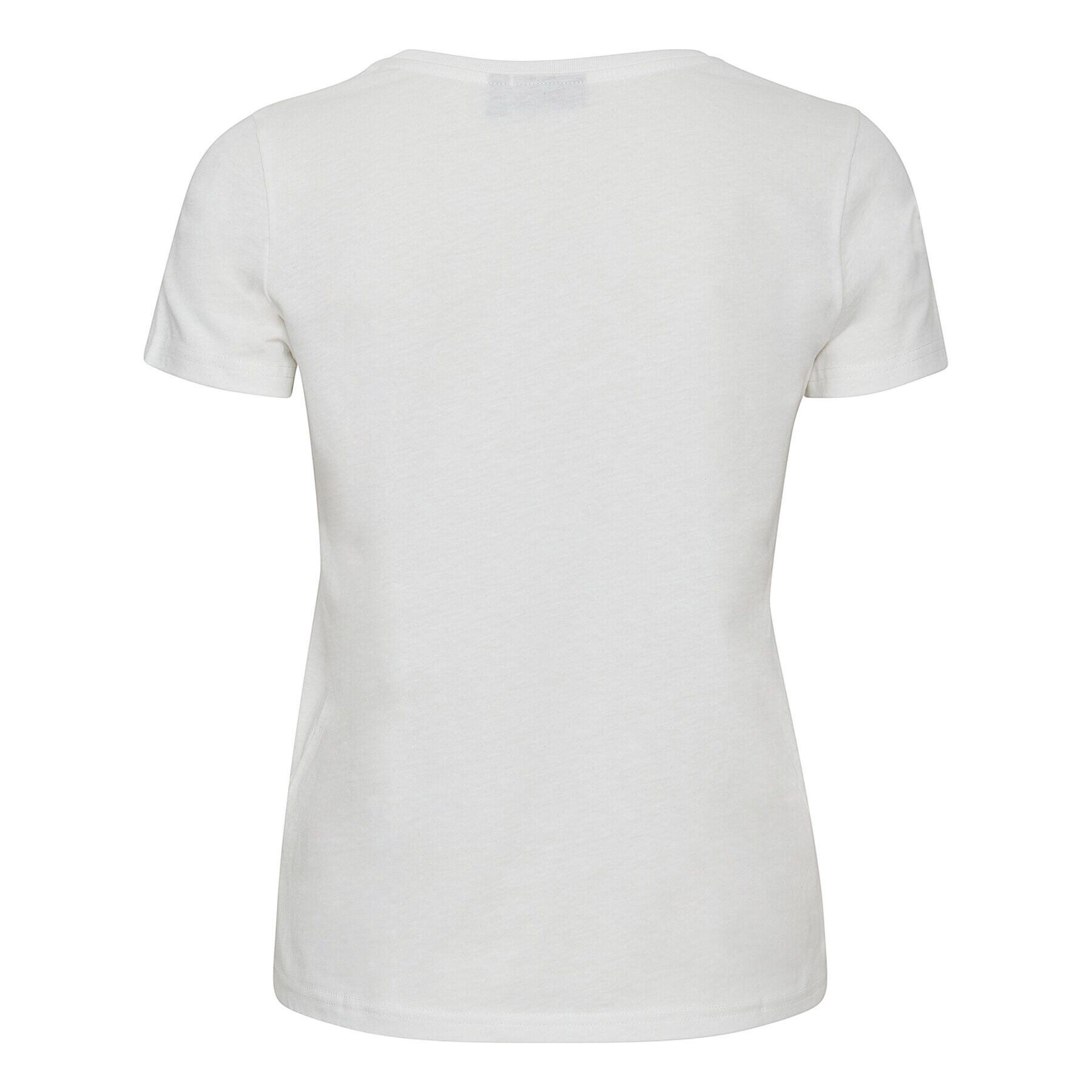 Fransa Тишърт 20611872 Бял Regular Fit - Pepit.bg