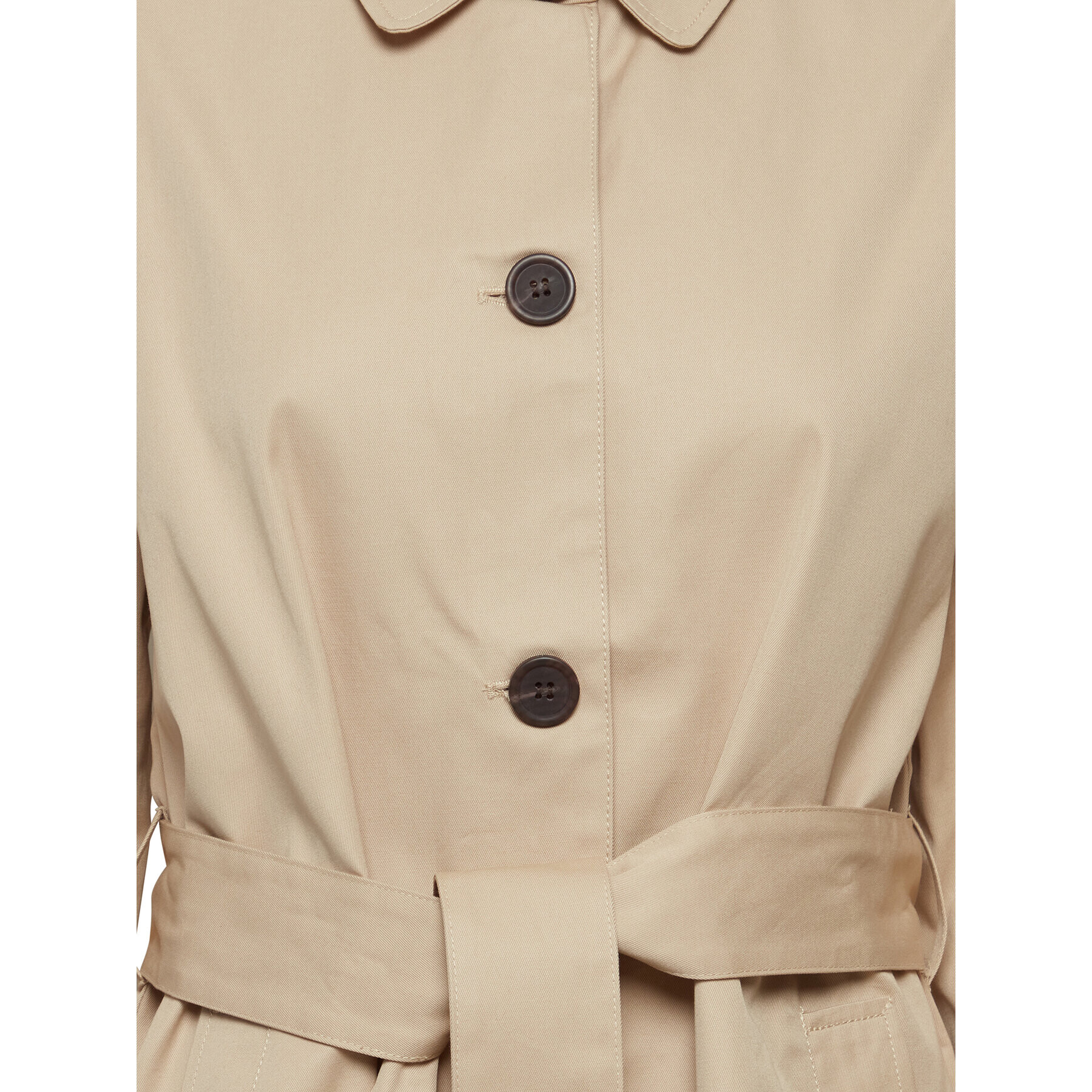 Fransa Тренч 20611623 Кафяв Regular Fit - Pepit.bg