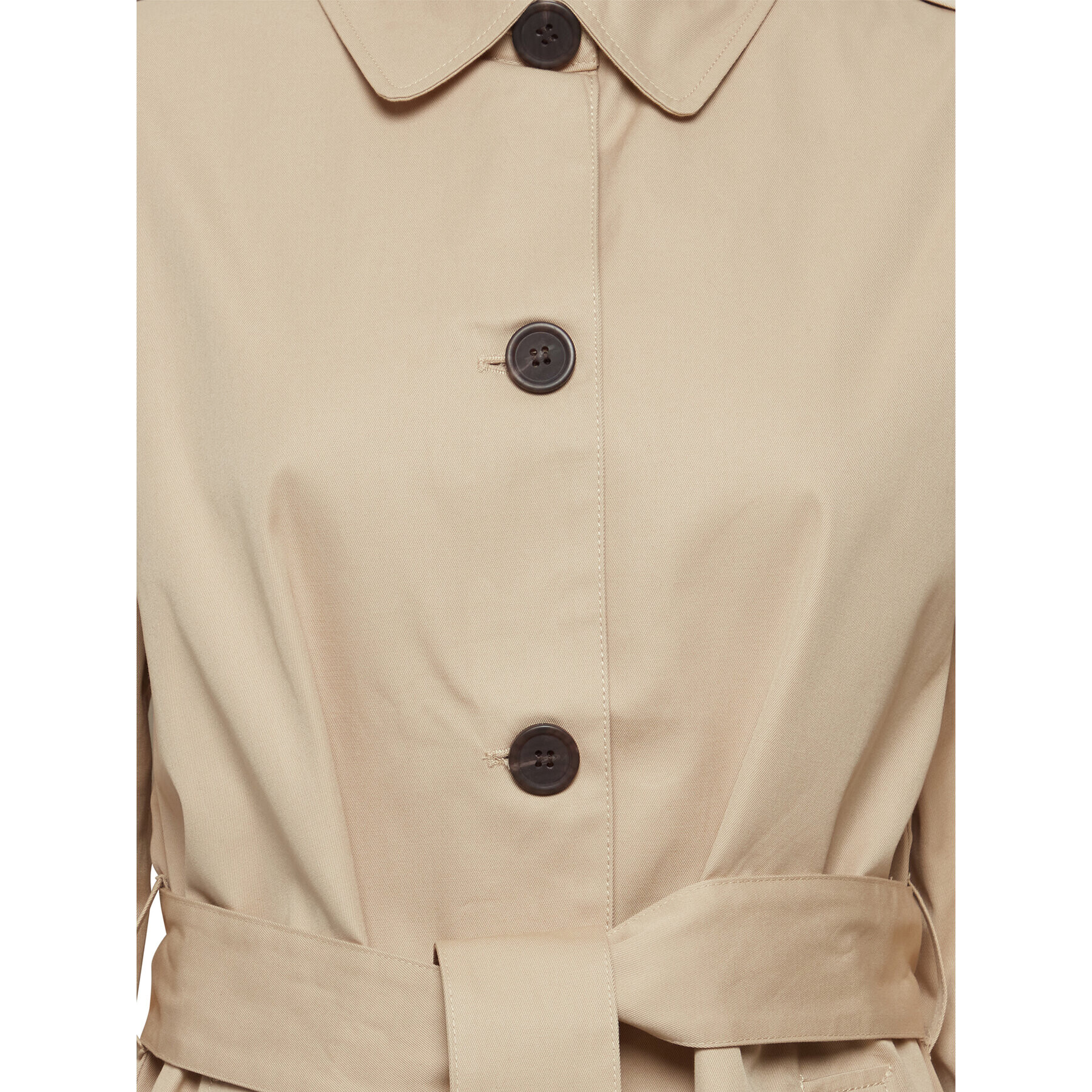 Fransa Тренч 20611623 Кафяв Regular Fit - Pepit.bg