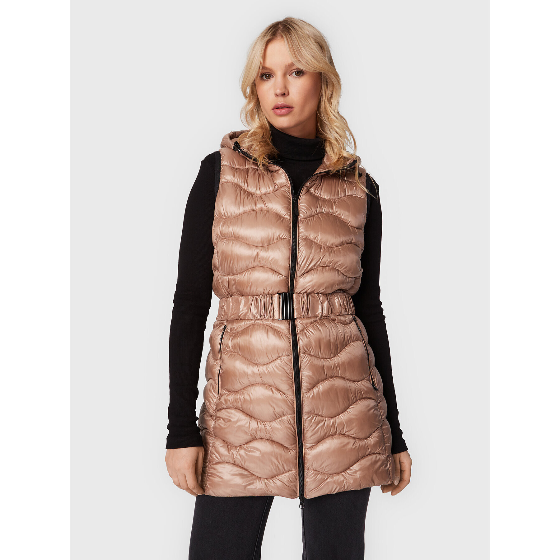 Frieda & Freddies Елек 8504 Бежов Regular Fit - Pepit.bg