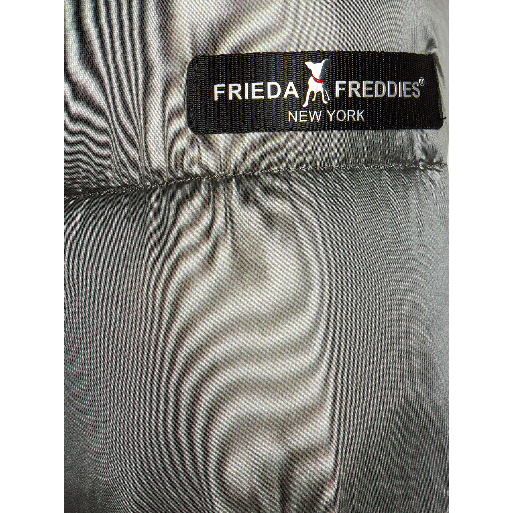 Frieda & Freddies Пухено яке 1847A Сив Regular Fit - Pepit.bg