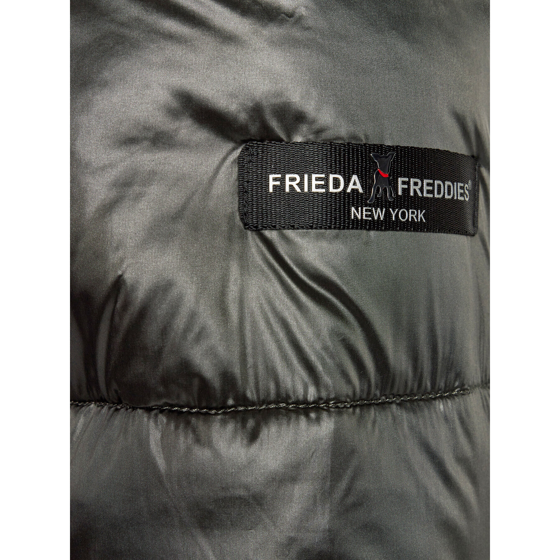 Frieda & Freddies Пухено яке 1847C Сив Regular Fit - Pepit.bg