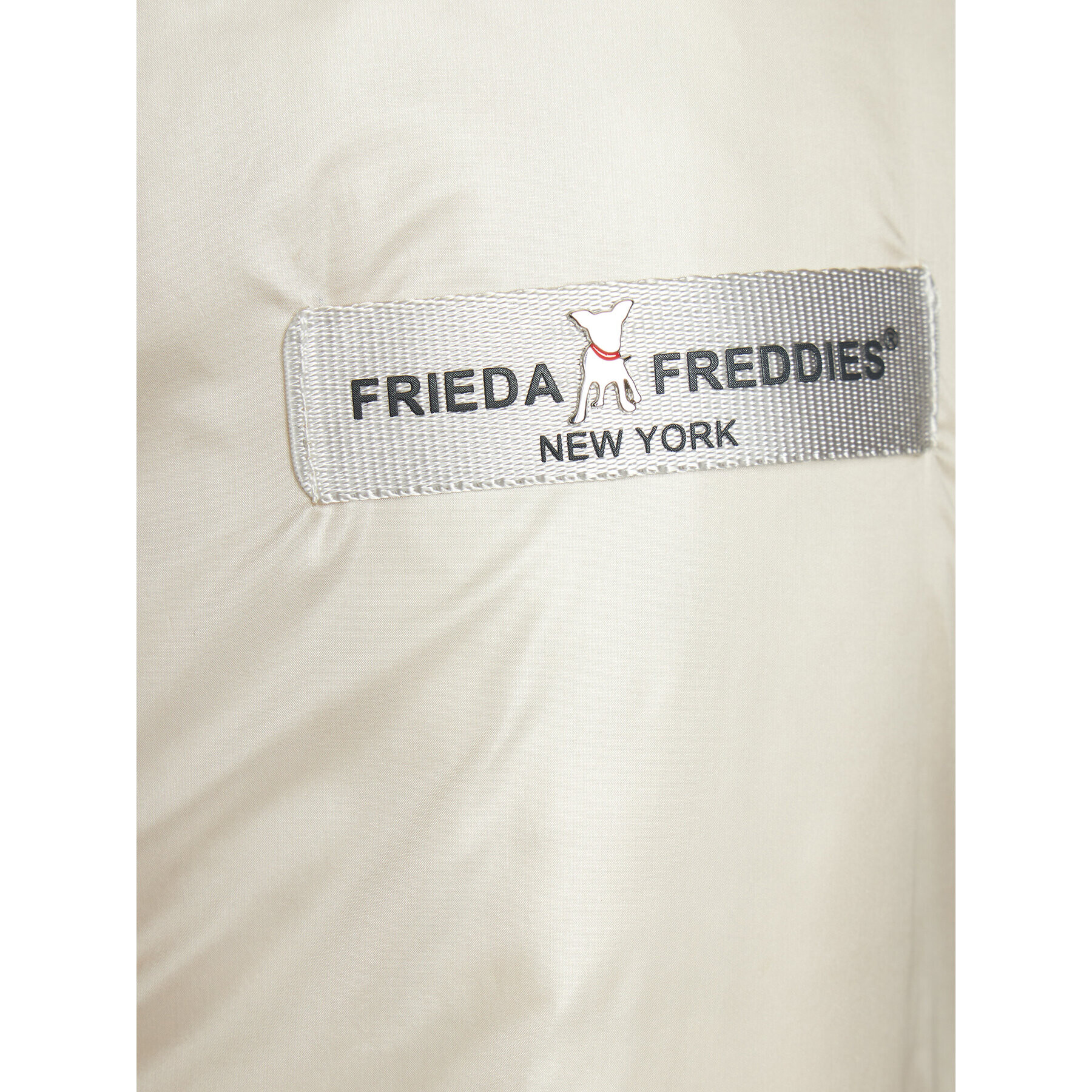 Frieda & Freddies Пухено яке 1870A Екрю Regular Fit - Pepit.bg