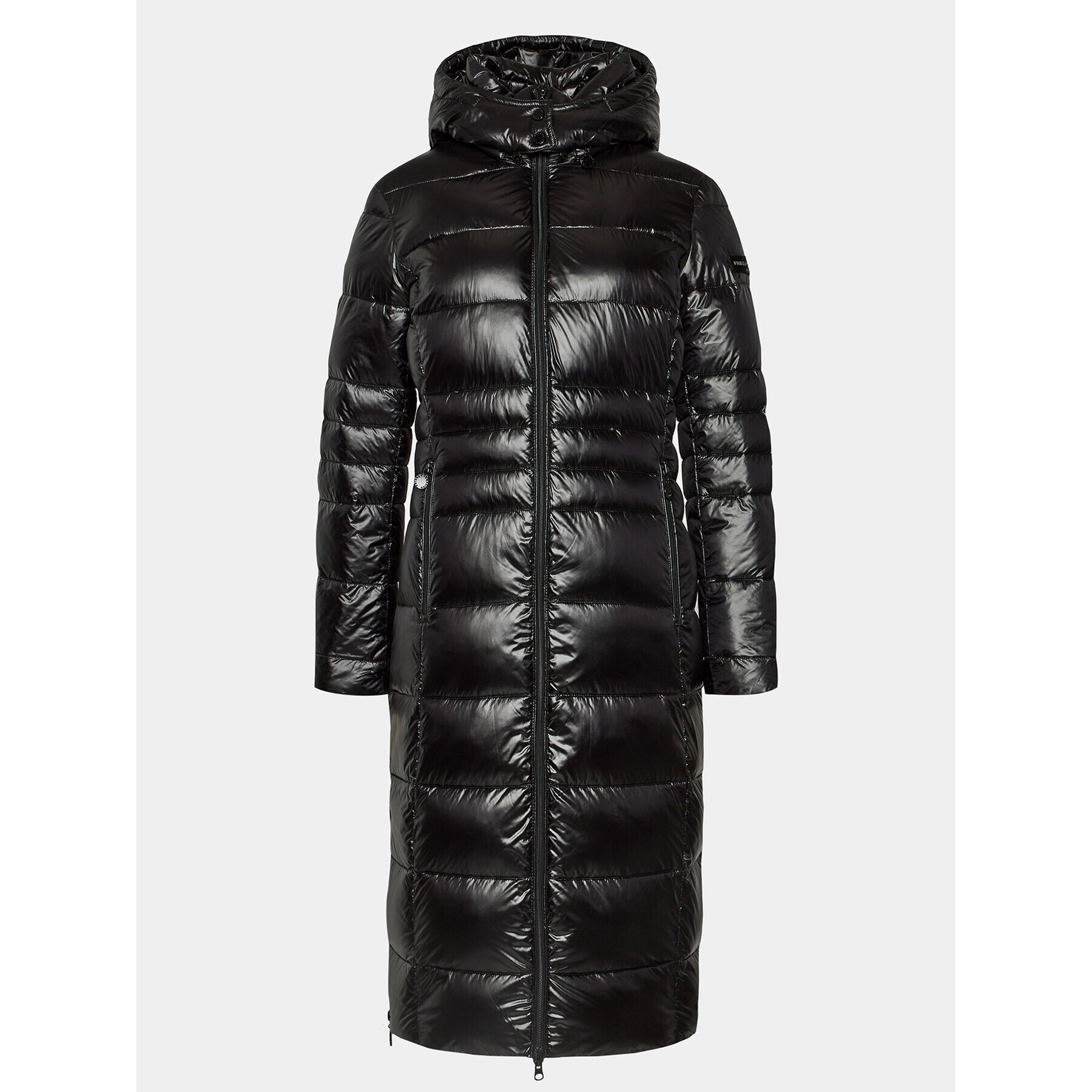 Frieda & Freddies Пухено яке 1880A Черен Regular Fit - Pepit.bg