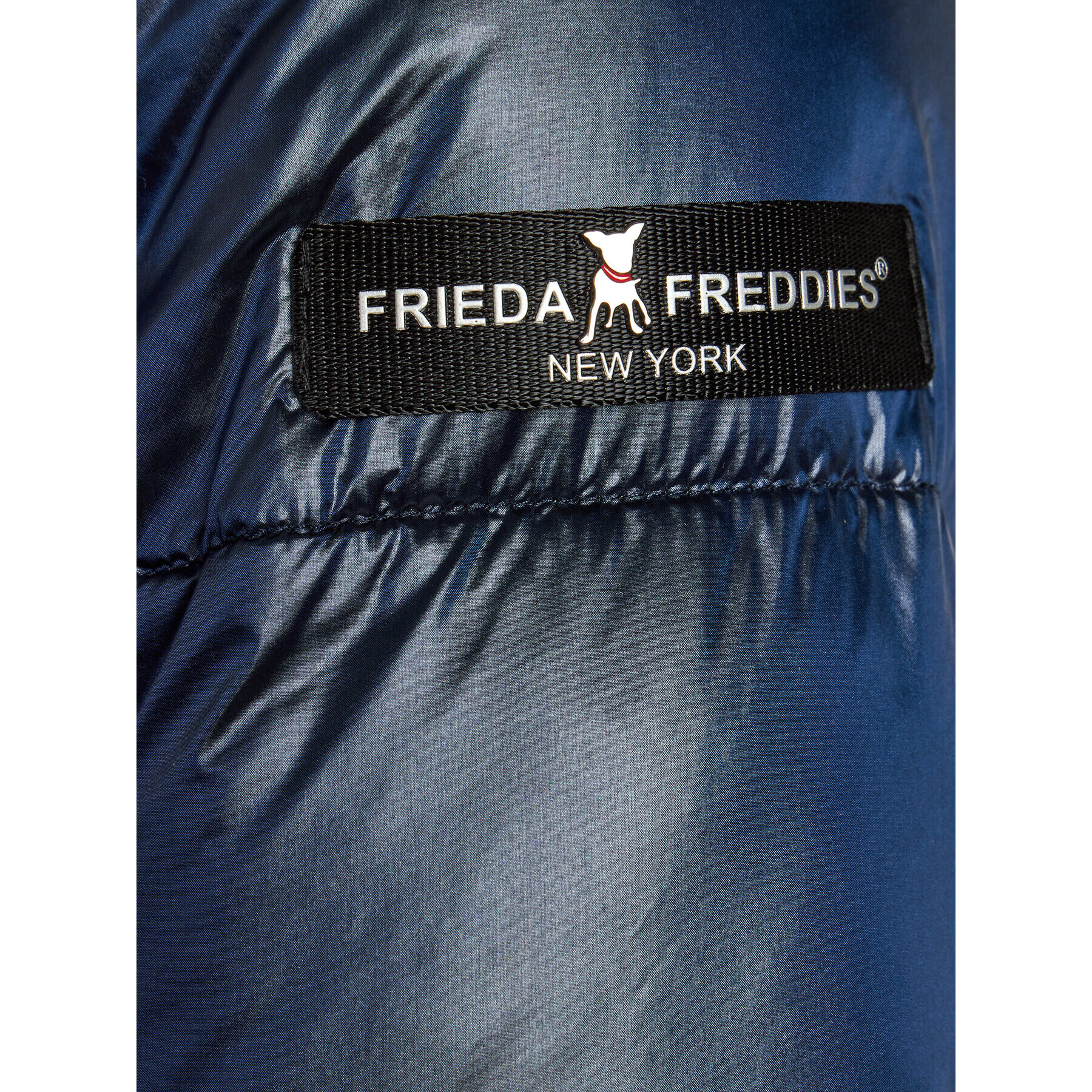 Frieda & Freddies Пухено яке 1880A Тъмносин Regular Fit - Pepit.bg