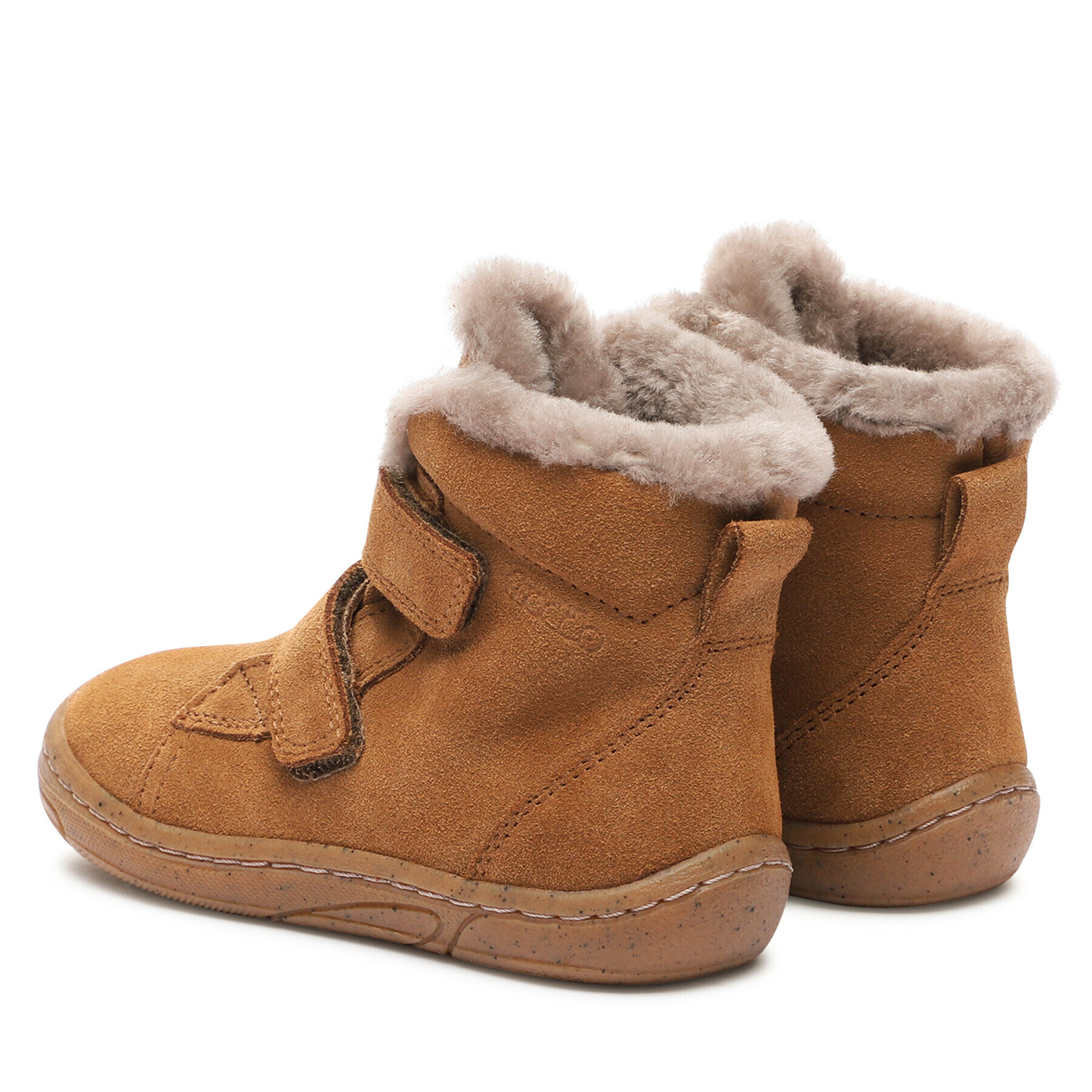 Froddo Ботуши Minni Suede Velcro G2110126-2 S Кафяв - Pepit.bg