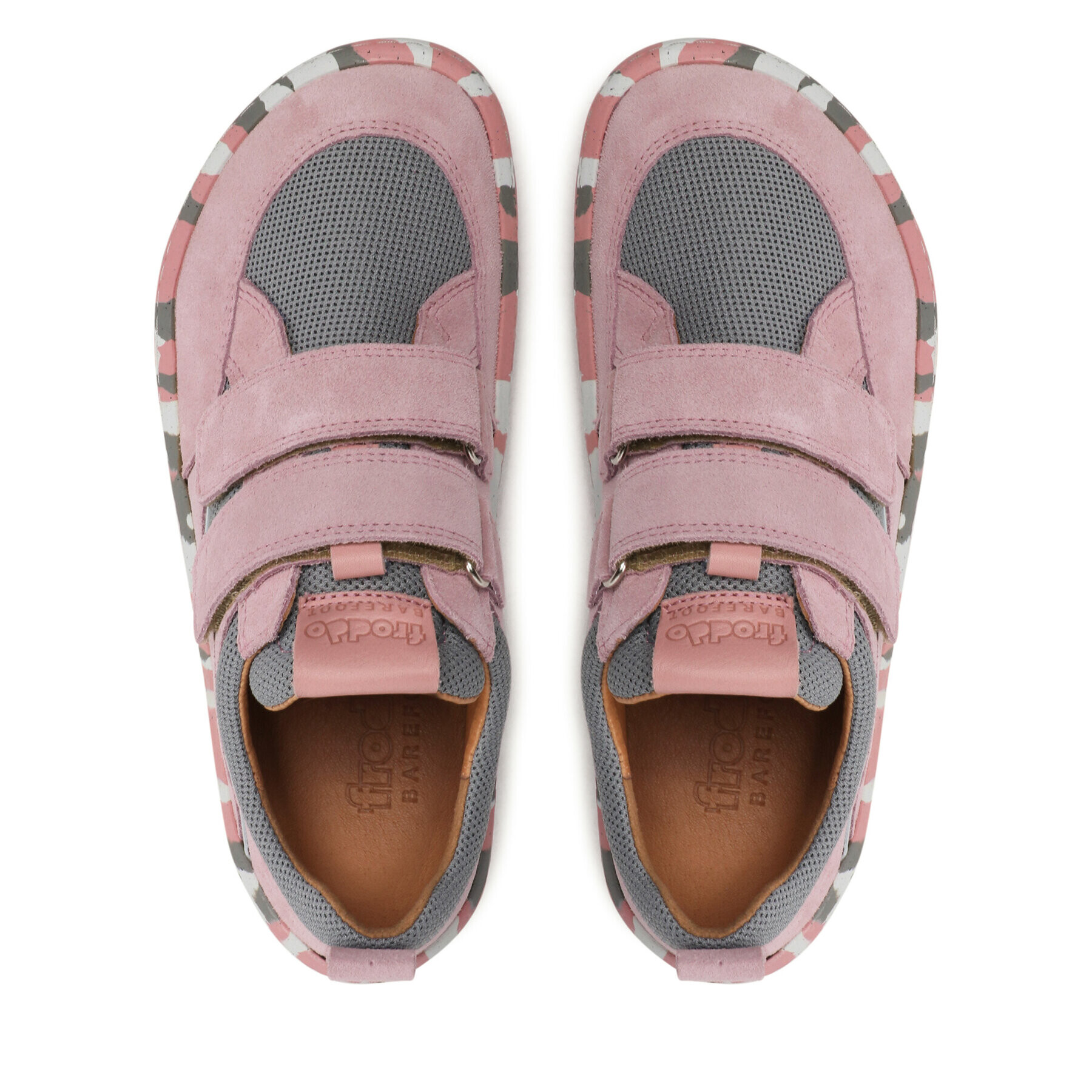 Froddo Обувки Barefoot D-Velcro G3130223-12A Сив - Pepit.bg