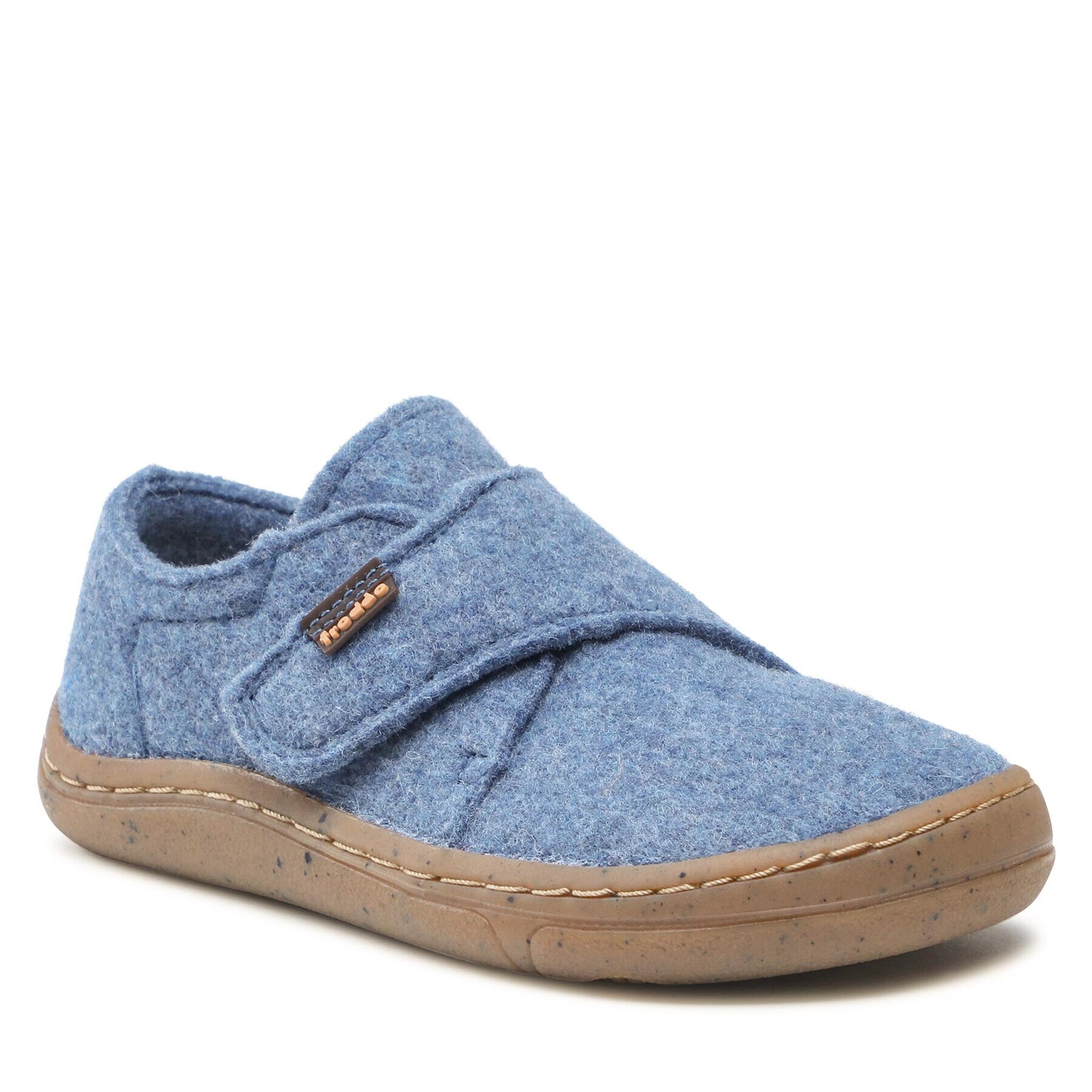 Froddo Пантофи Barefoot Wooly Slippers G1700341-1 Син - Pepit.bg