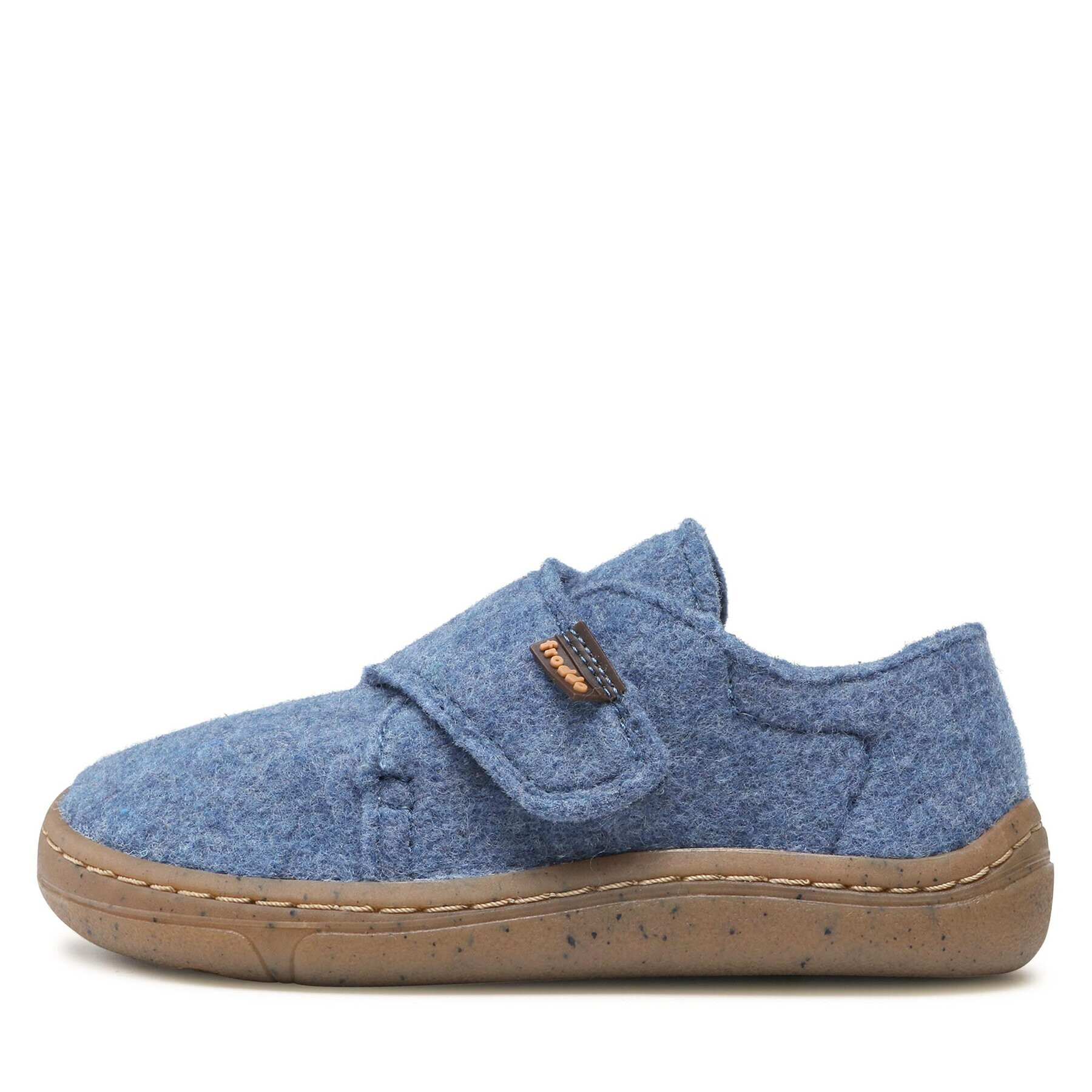 Froddo Пантофи Barefoot Wooly Slippers G1700341-1 Син - Pepit.bg