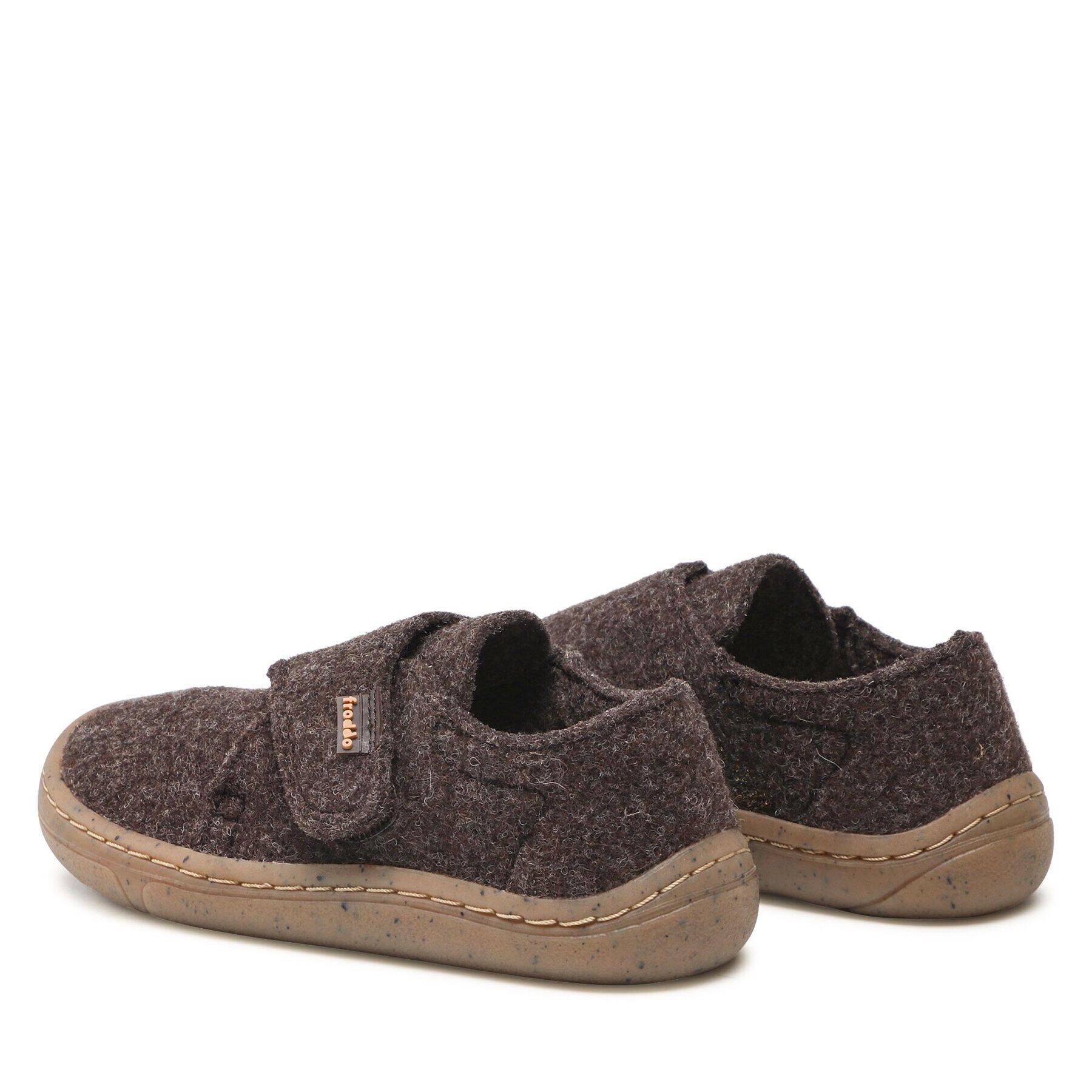 Froddo Пантофи Barefoot Wooly Slippers G1700341-3 Кафяв - Pepit.bg