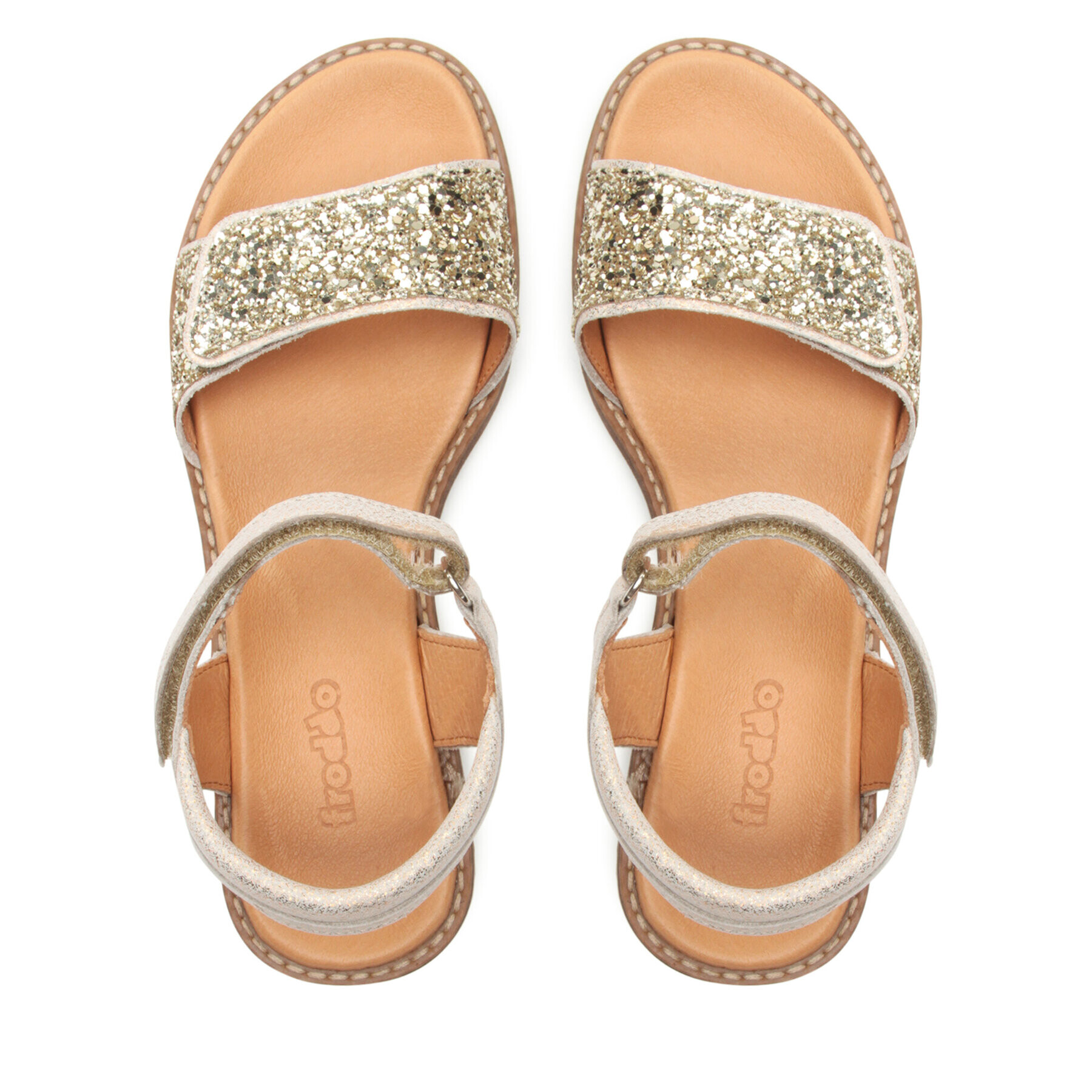 Froddo Сандали Lore Sparkle G3150226-2 Златист - Pepit.bg