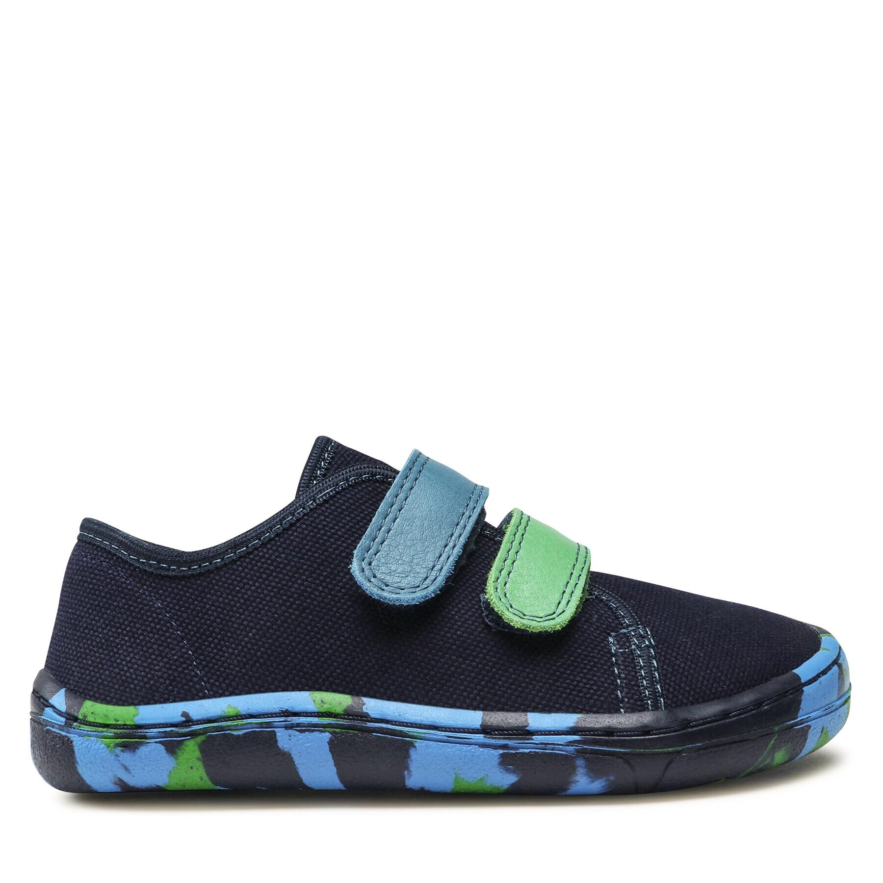 Froddo Сникърси Barefoot Canvas G1700358-1 S Син - Pepit.bg