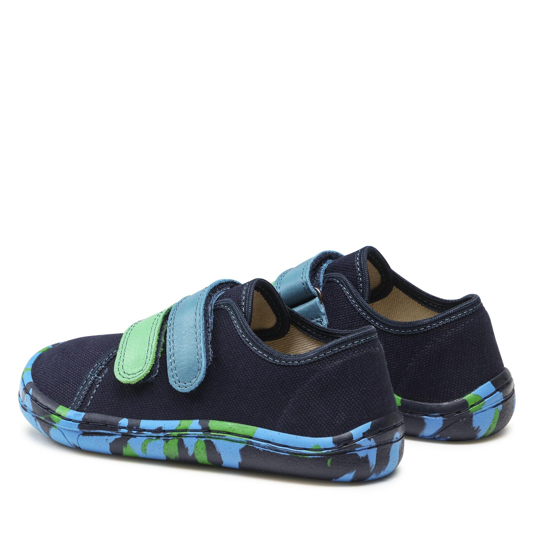 Froddo Сникърси Barefoot Canvas G1700358-1 S Син - Pepit.bg